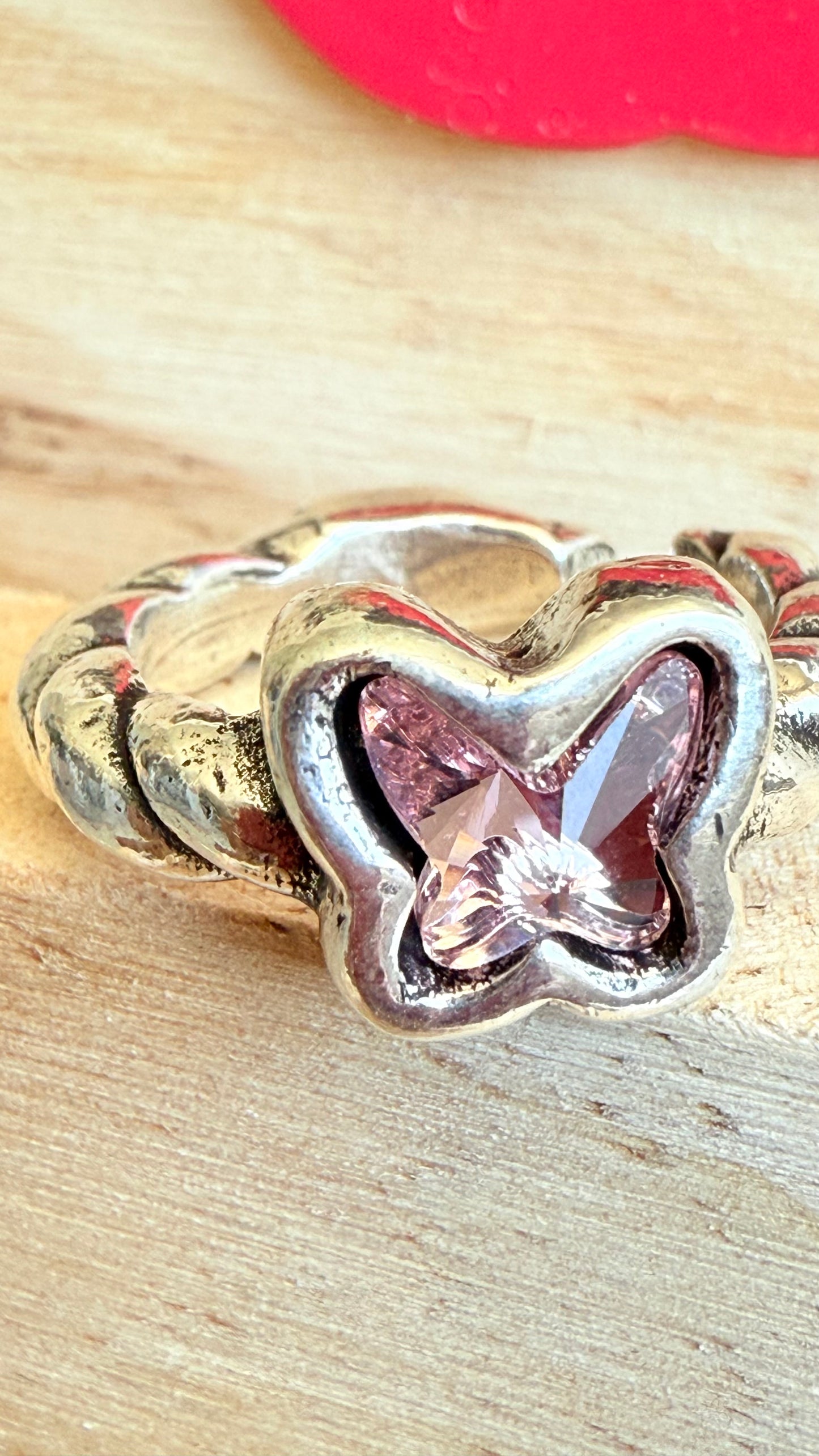 Butterfly Silver Ring- L88
