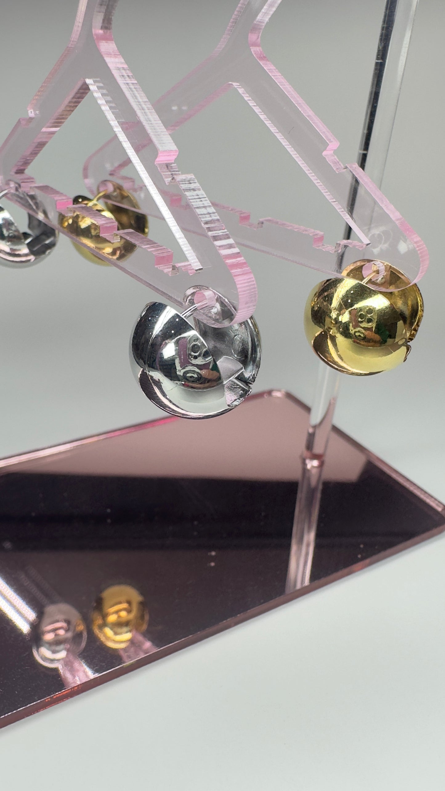 Liah Steel Earrings- S210