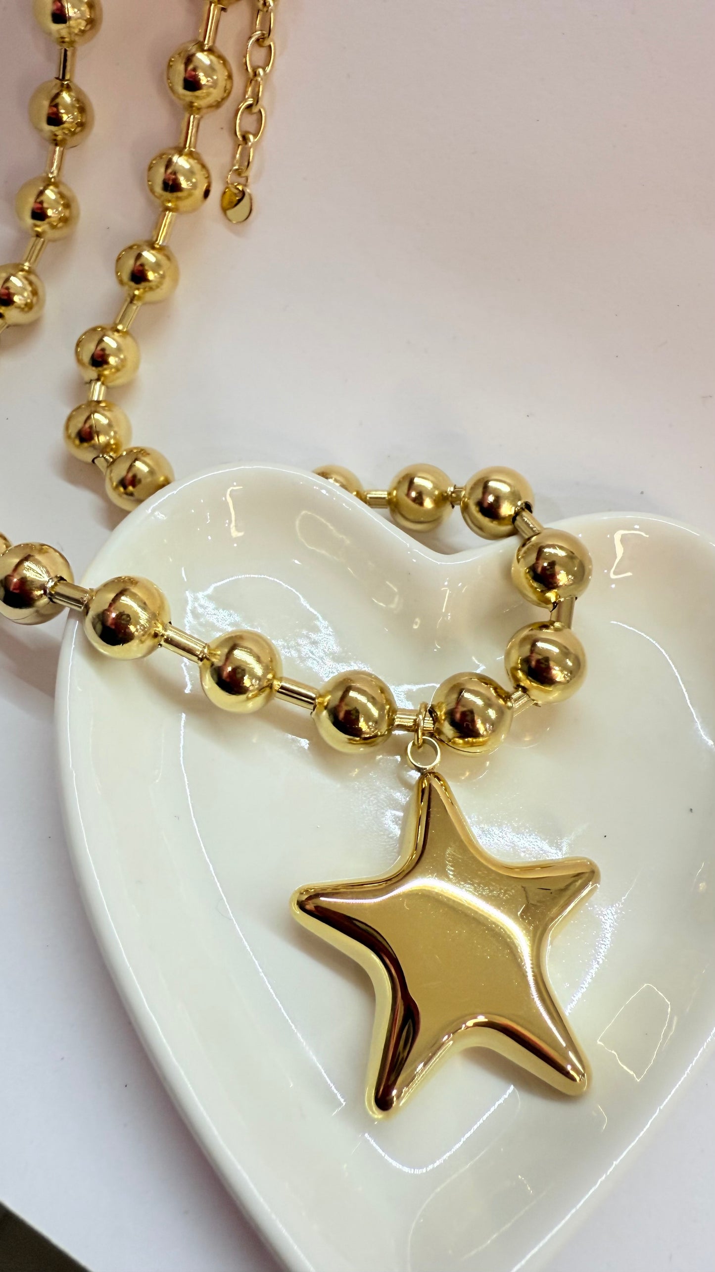 Chunky Star Necklace- S521
