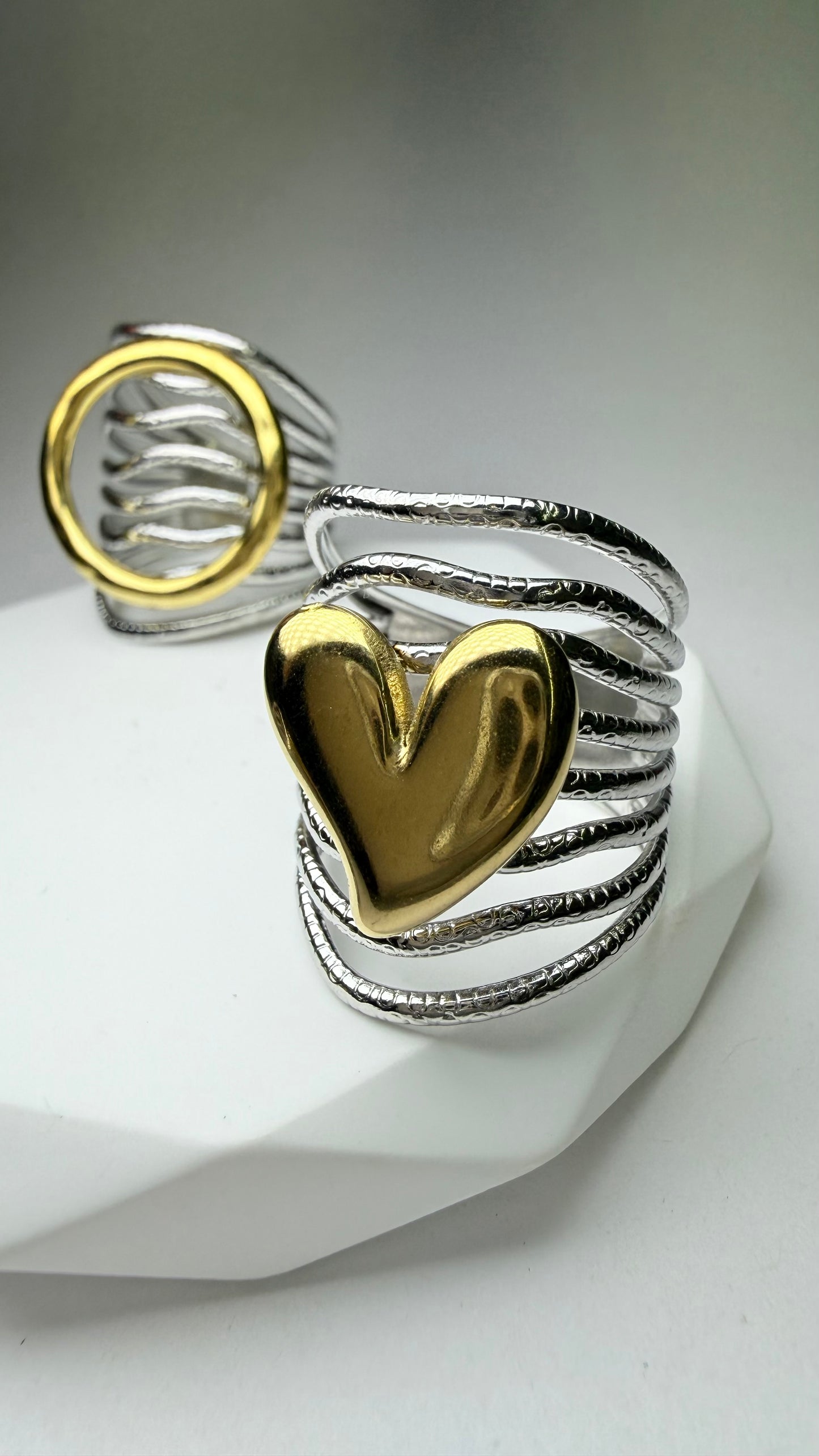Mix Adjustable Ring- S441