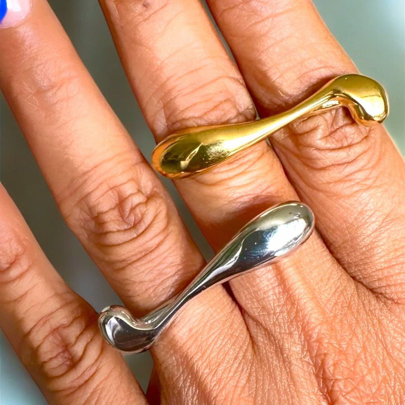 Chic Steel Ring- S25