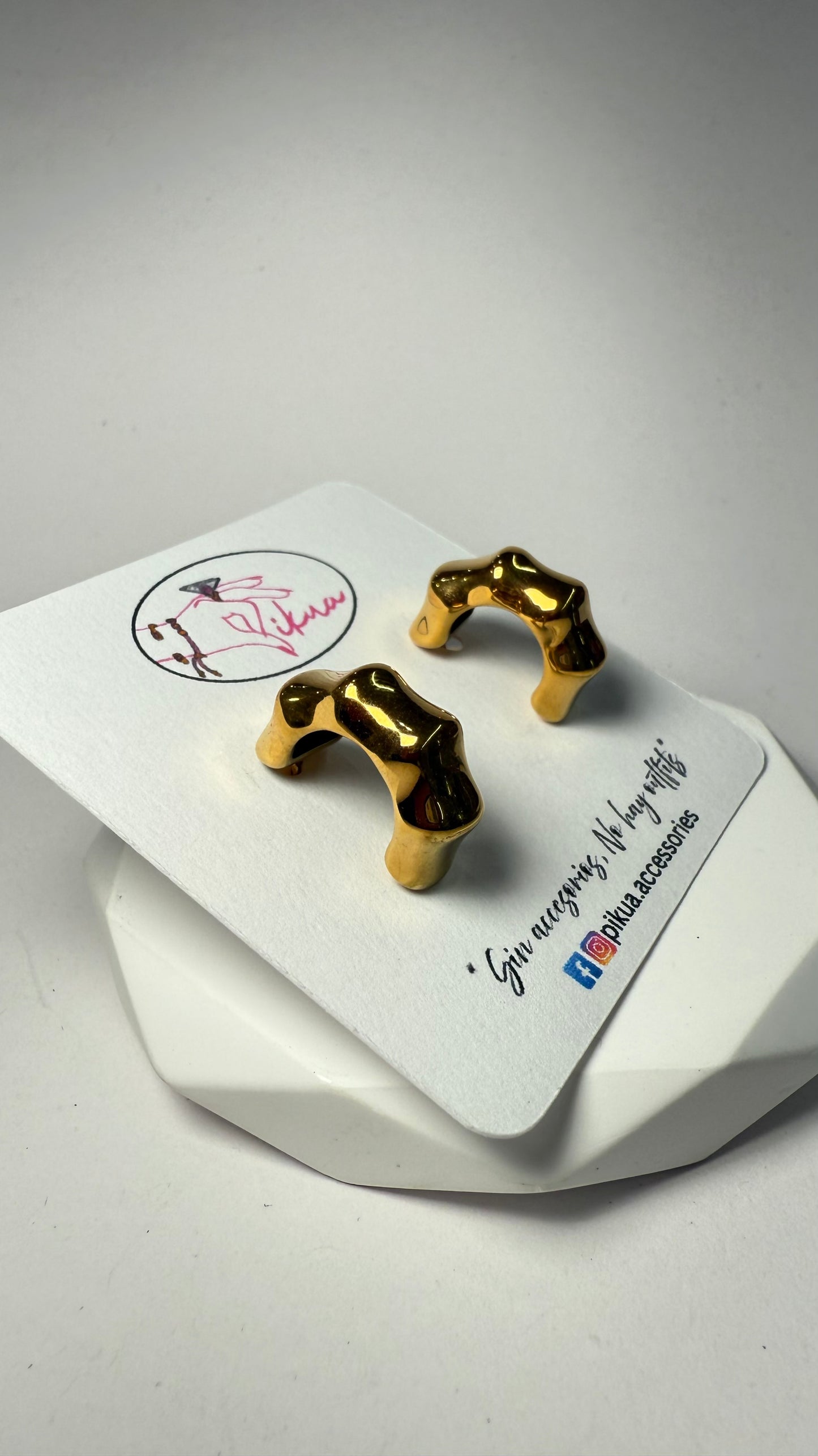 Small Hoops Earrings- S5388