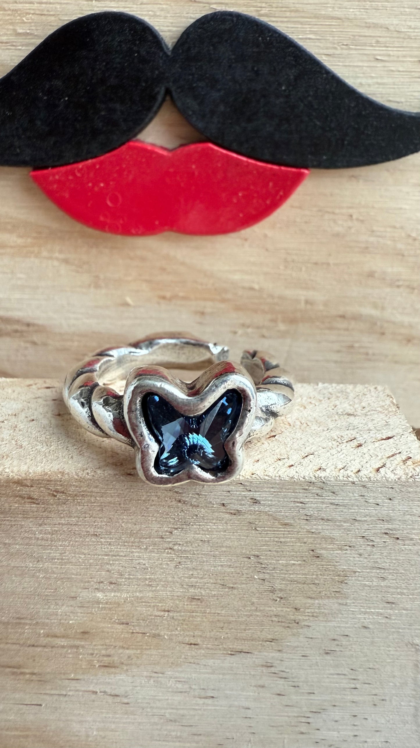 Butterfly Silver Ring- L88