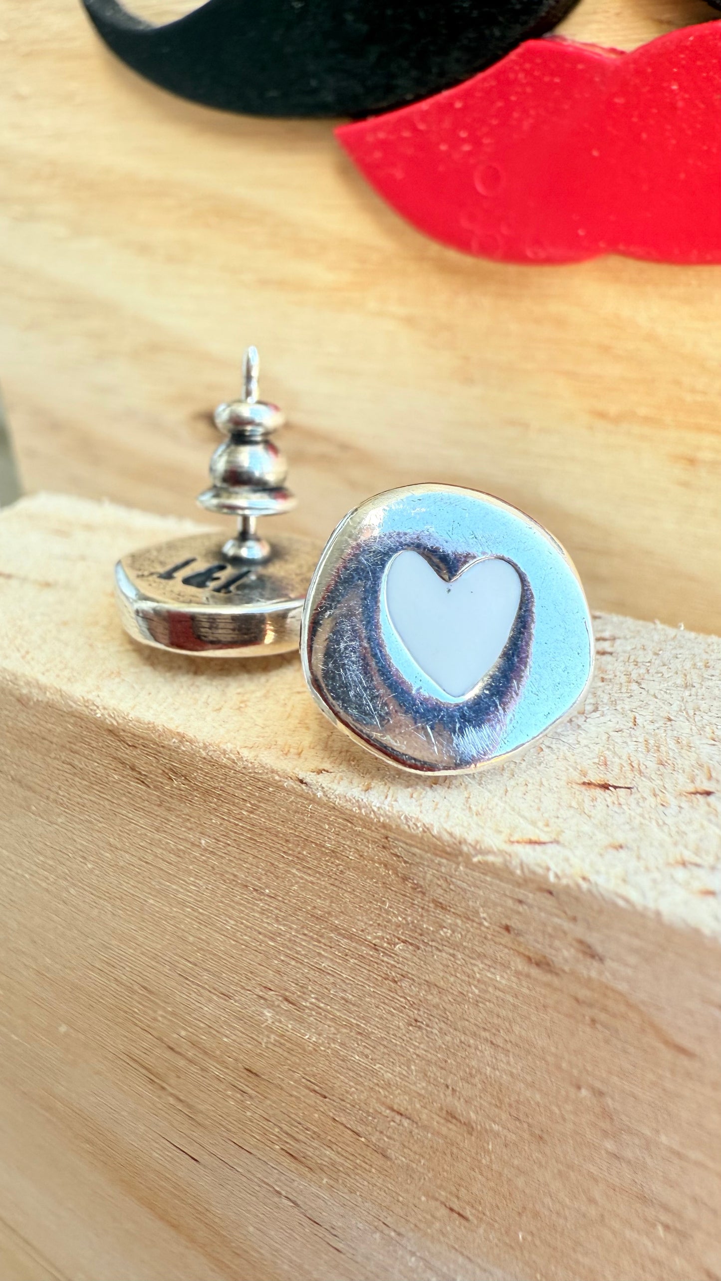 Hearts Stud Earrings - L21