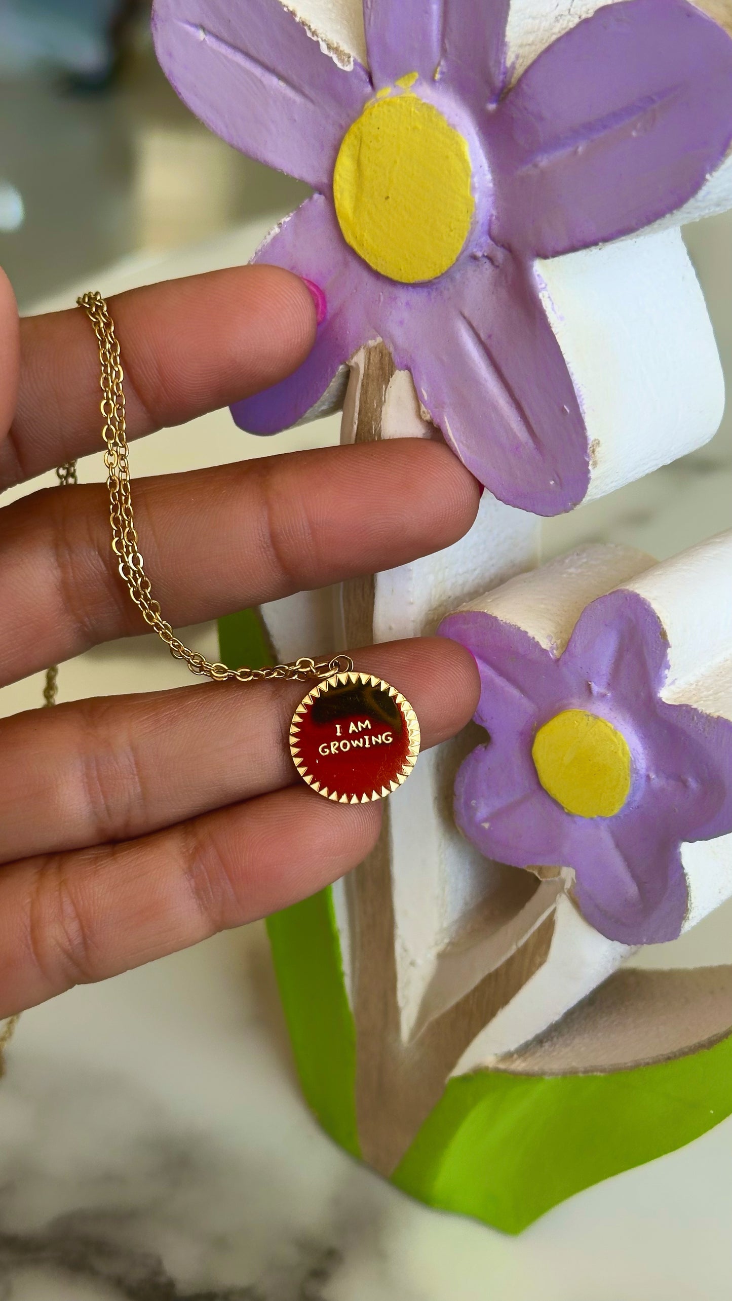 Message for me steel Necklace-S44