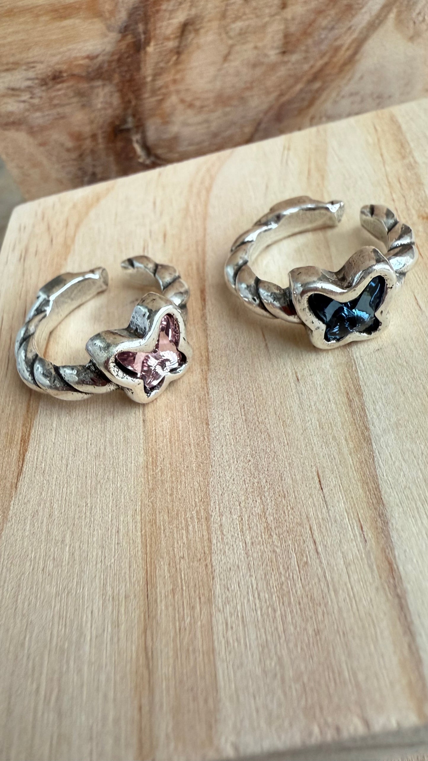 Butterfly Silver Ring- L88