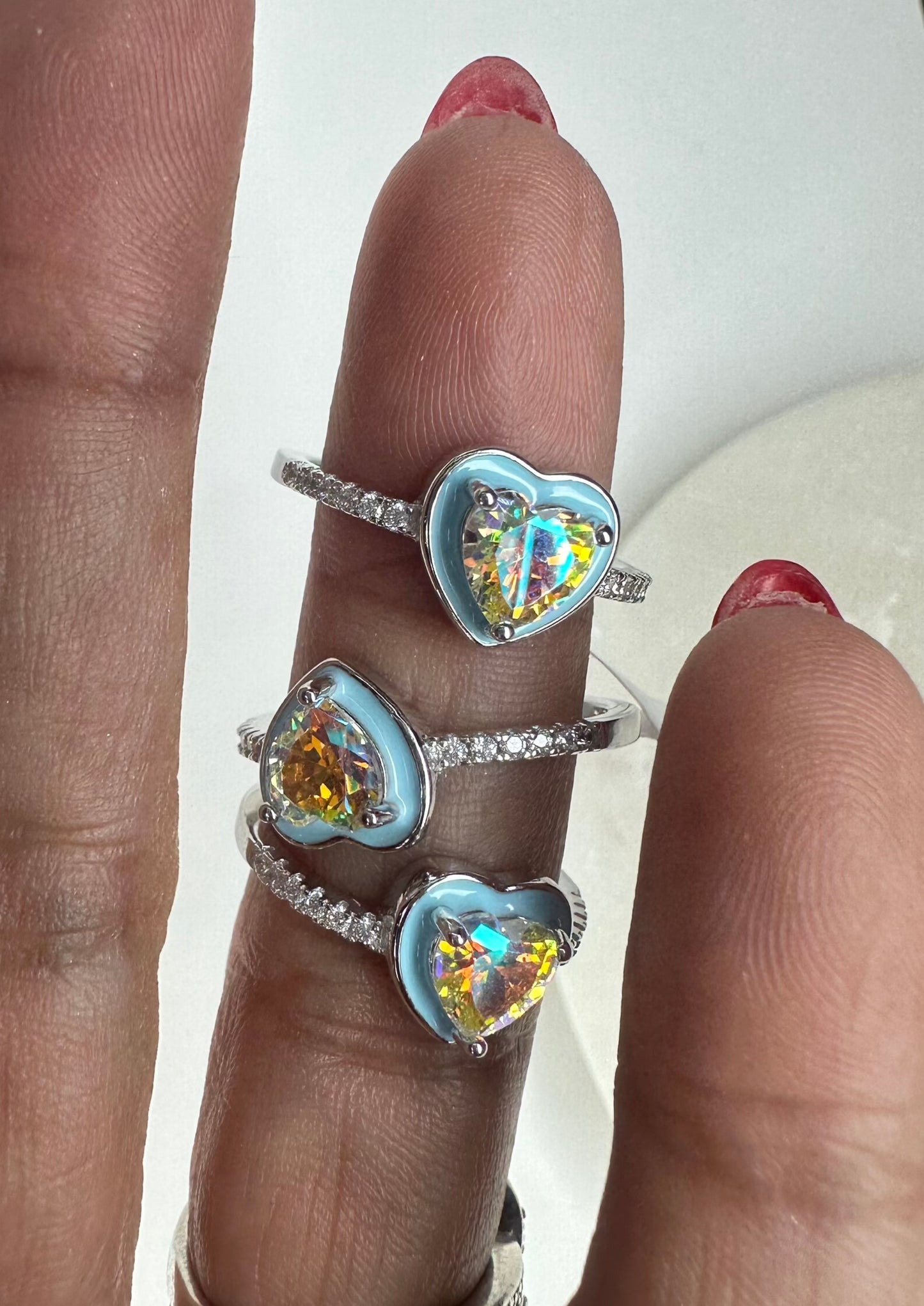 Celeste Heart Ring-P205