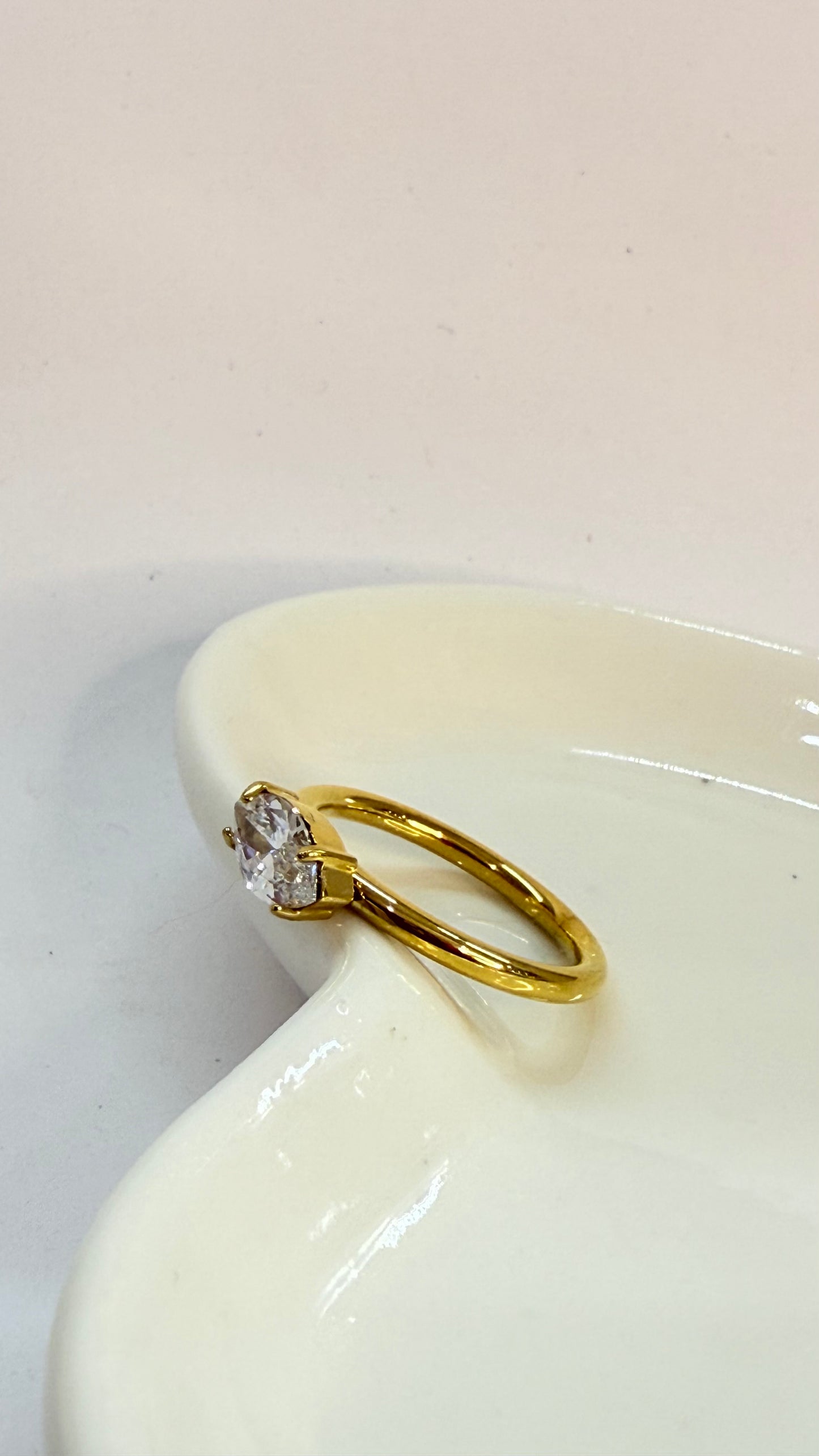 Brilliant Steel Ring-S24