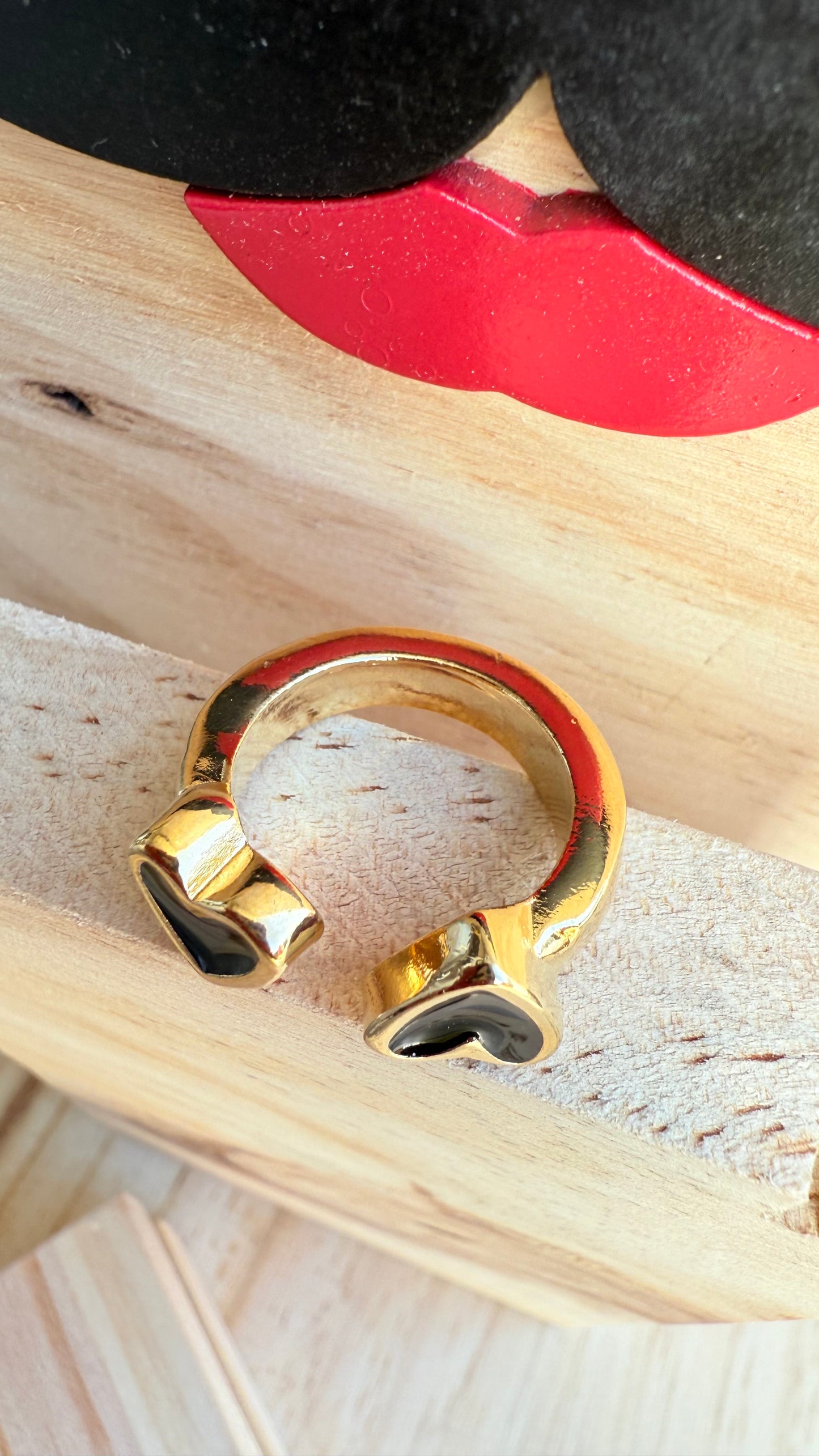 Double Hears Rings- L30