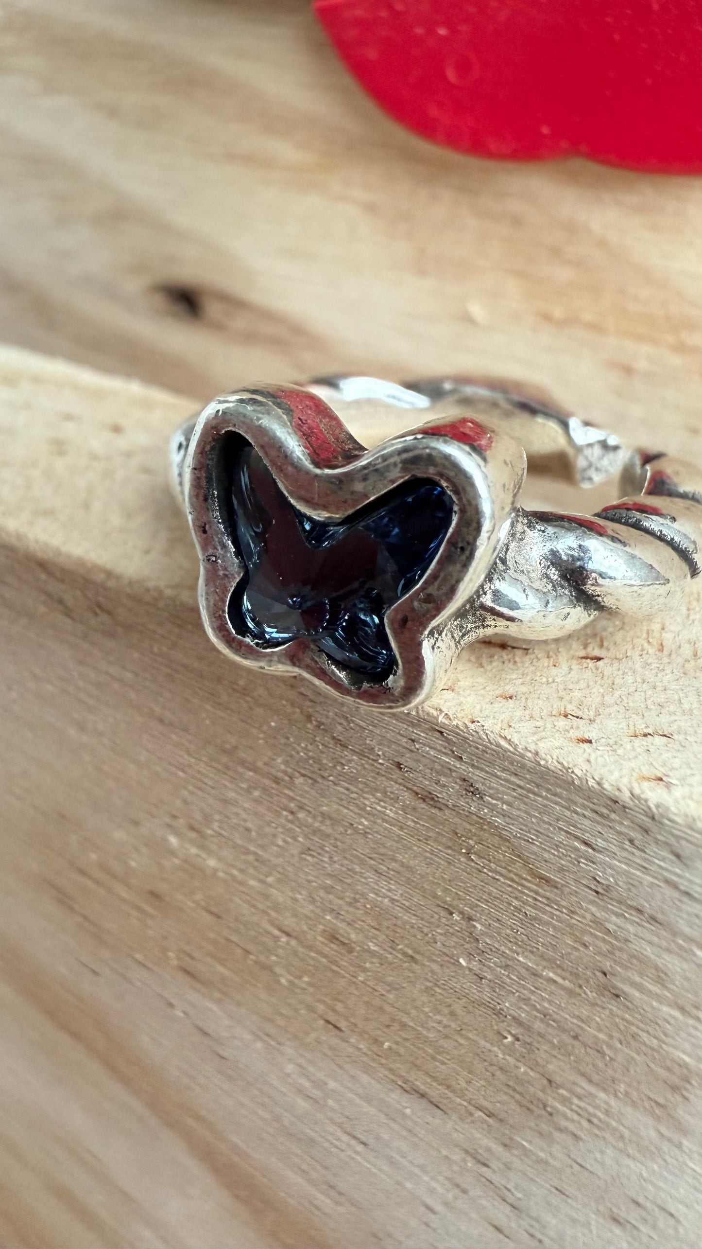 Butterfly Silver Ring- L88