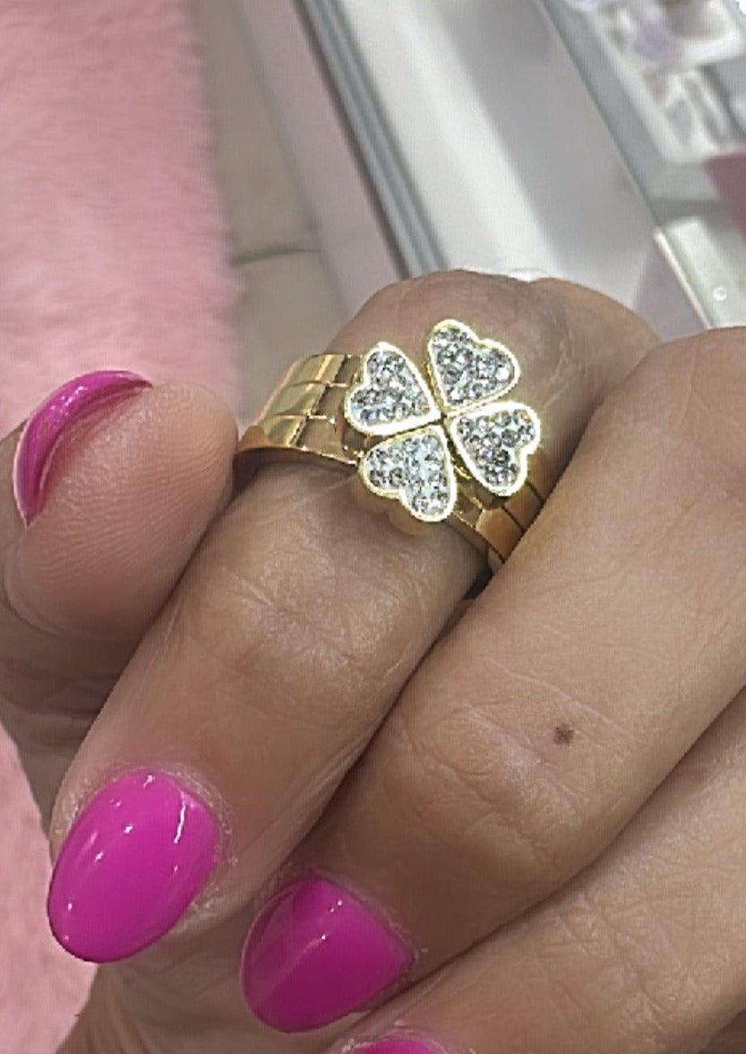 Sarie Steel Ring- S373