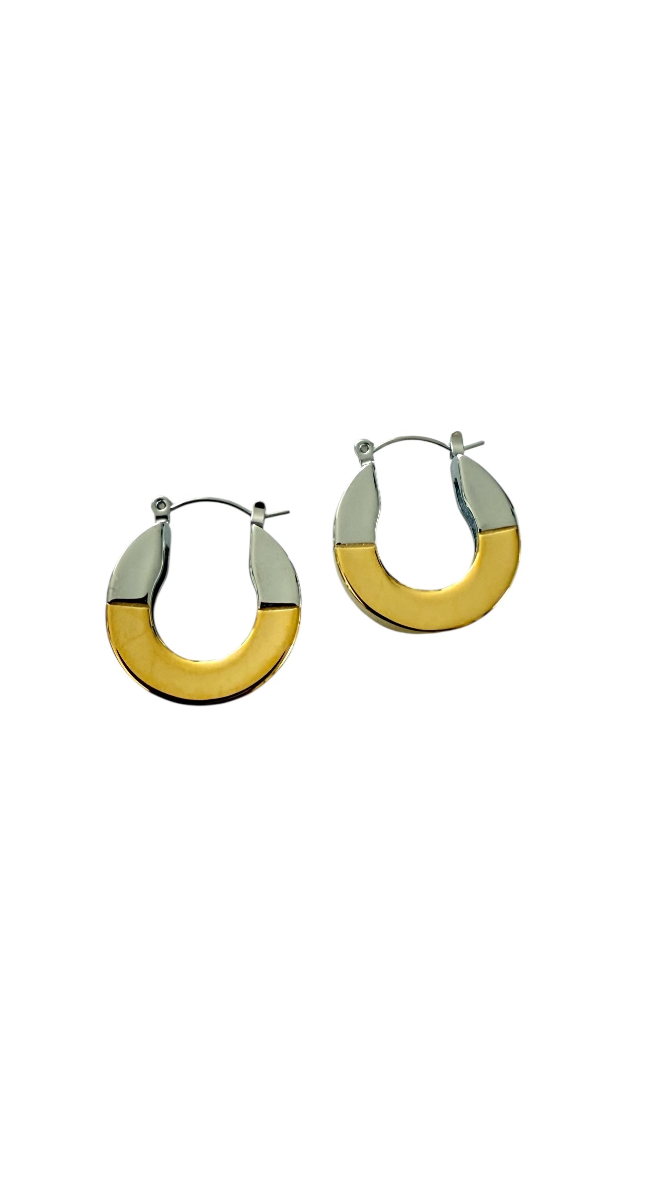 Chunky Steel Hoops- S58