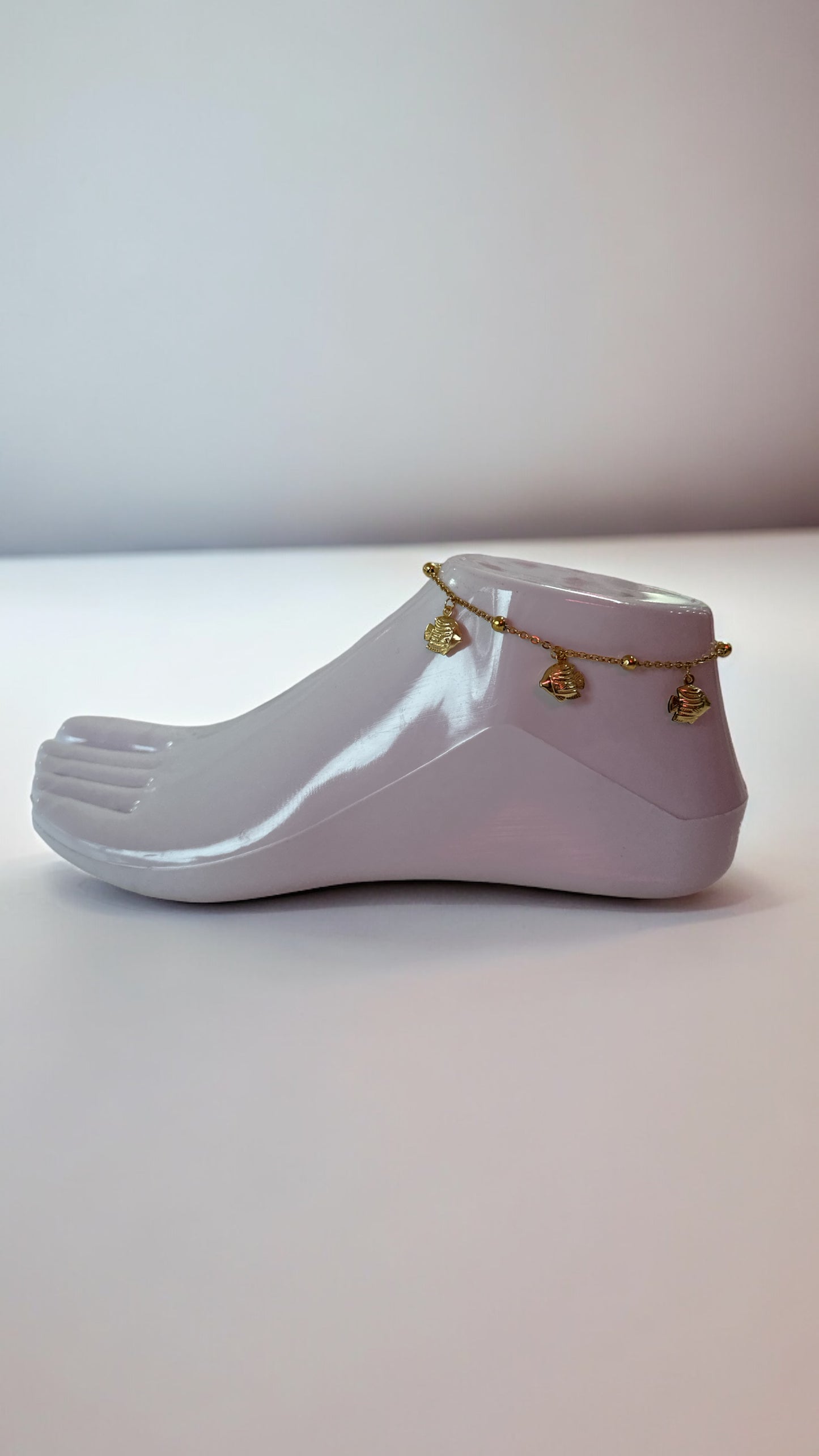 Fish Steel Anklet- S63