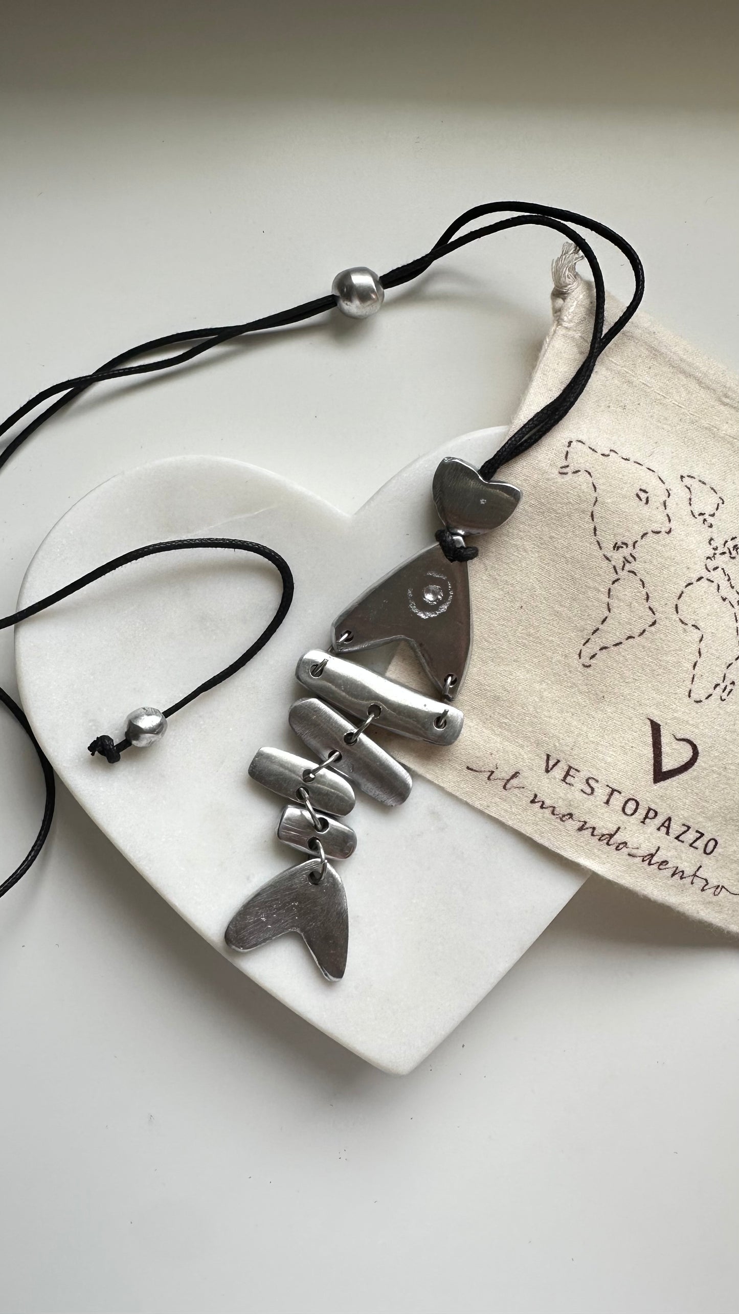 Fishbone Necklace- A028