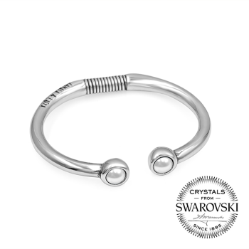 Double Pearl Bangle L110