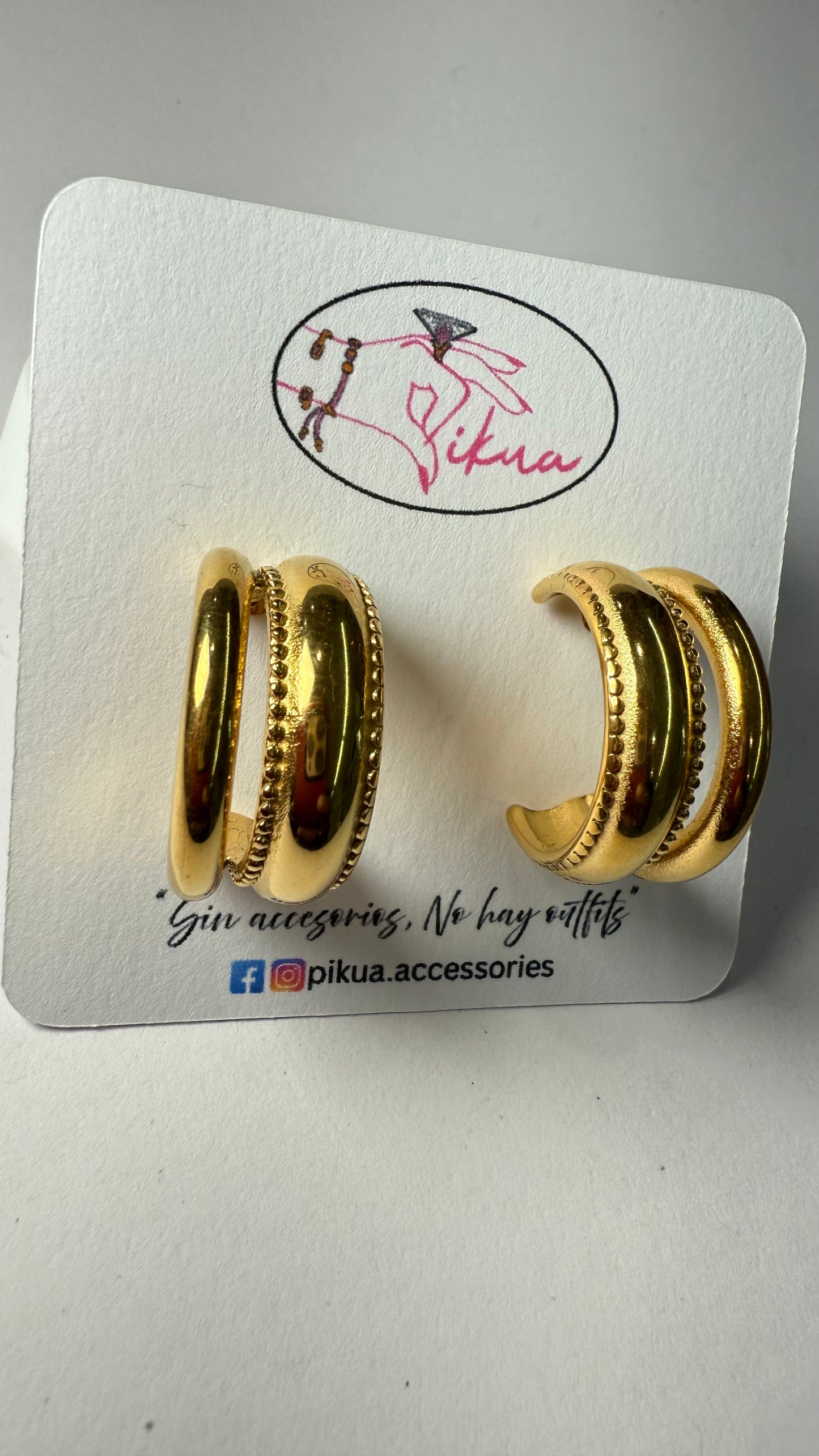 Hoops Earrings- S730