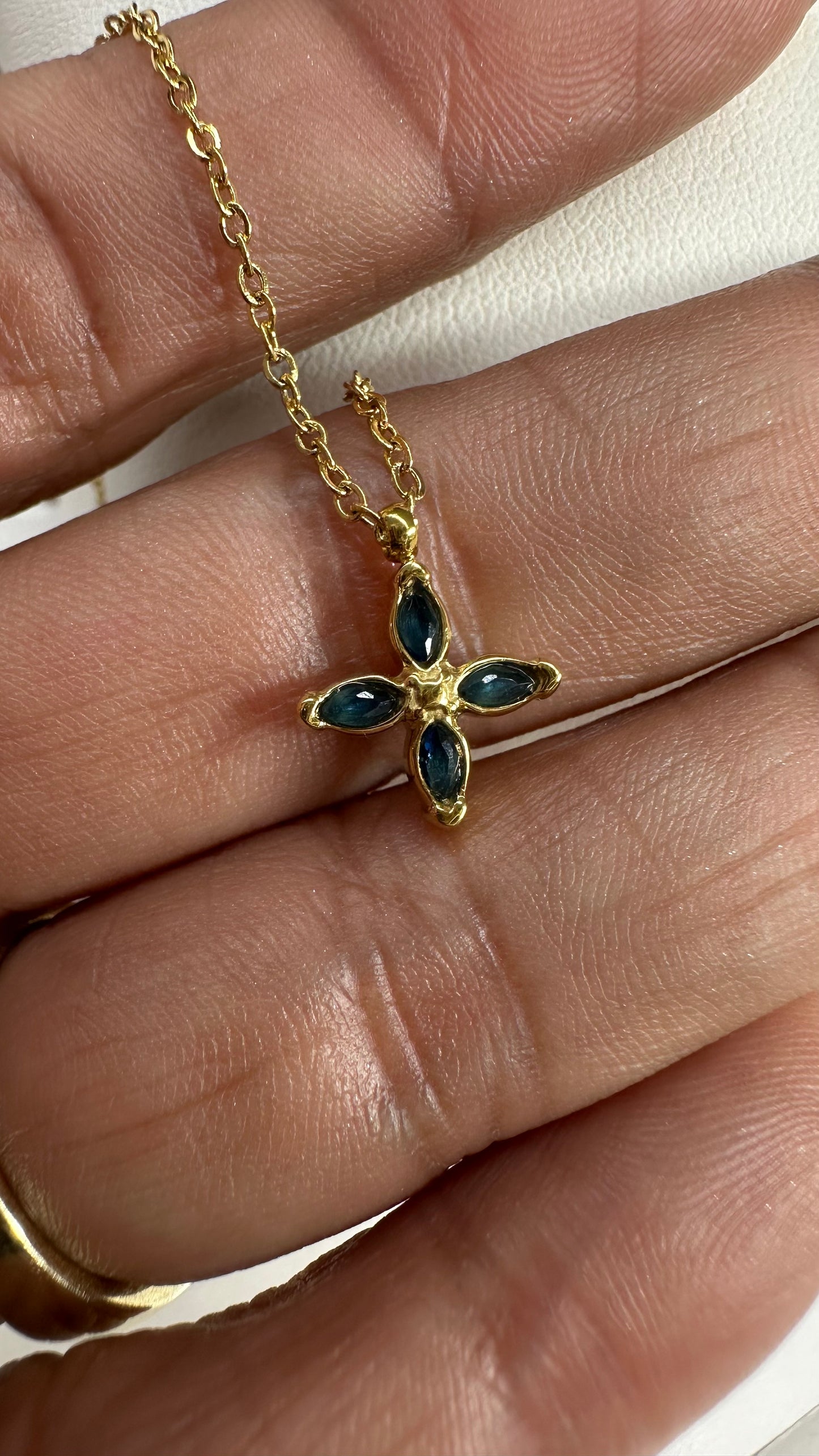 Cross Steel Necklace- S450