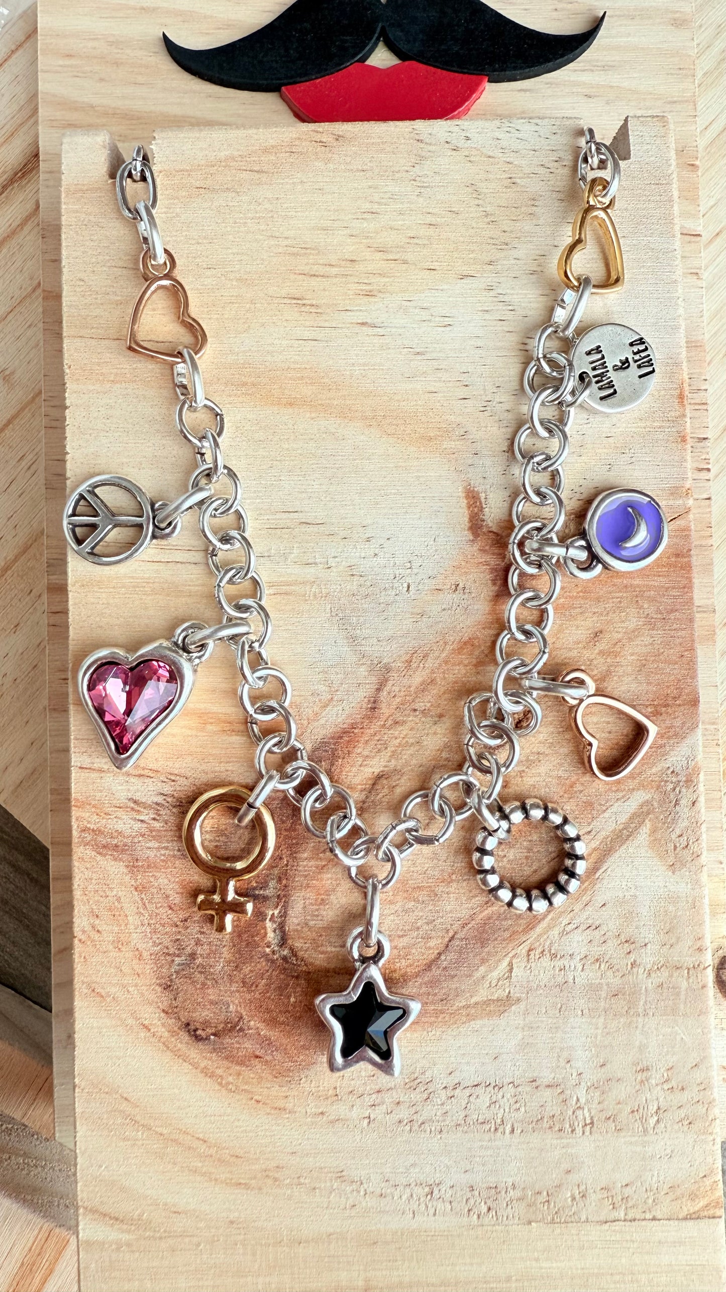 Mix & Match Charms Necklace- L79