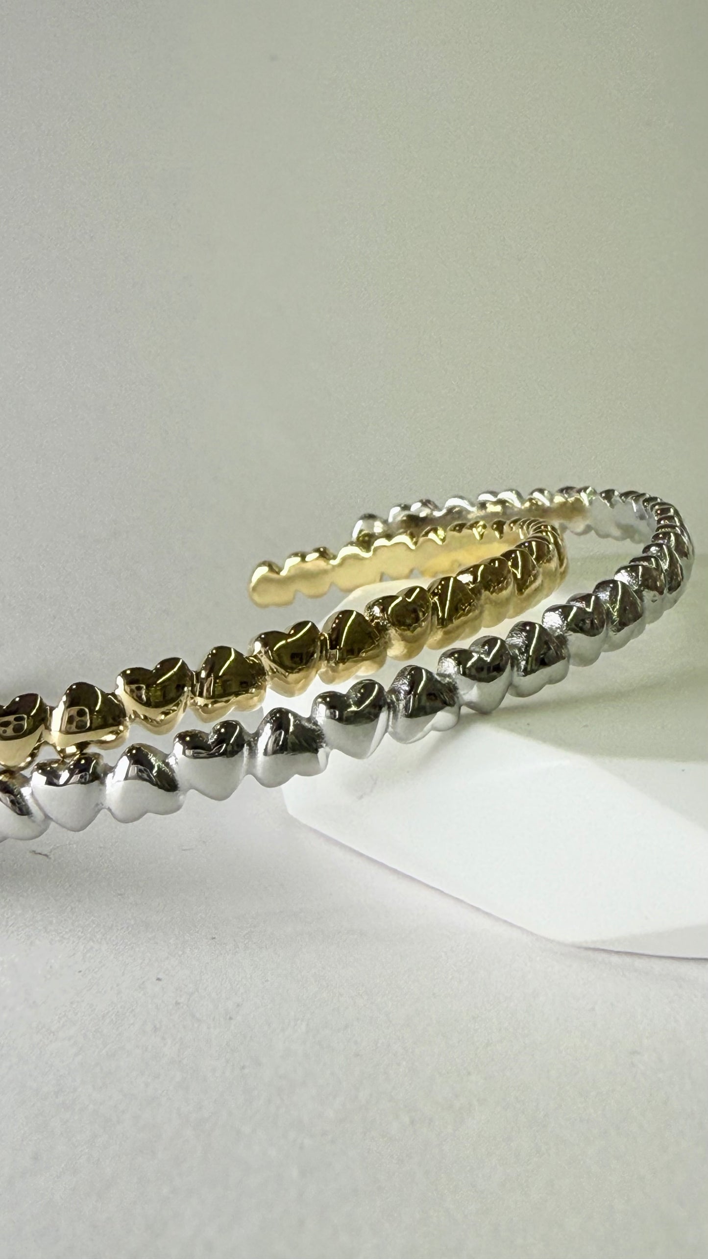 Hearts & Hearts Bangle- S608