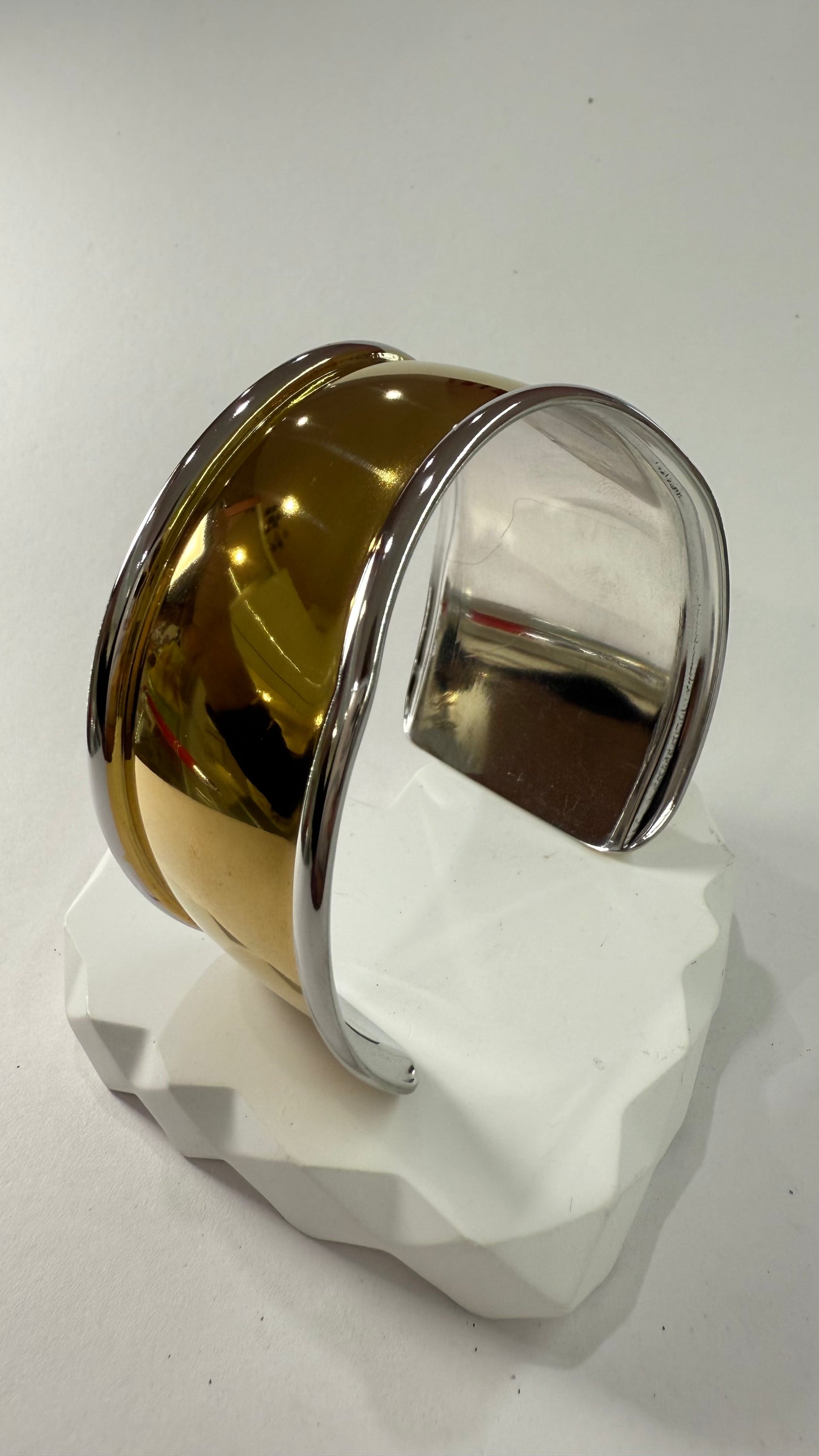 Chunky Bangle 2Tones- S59