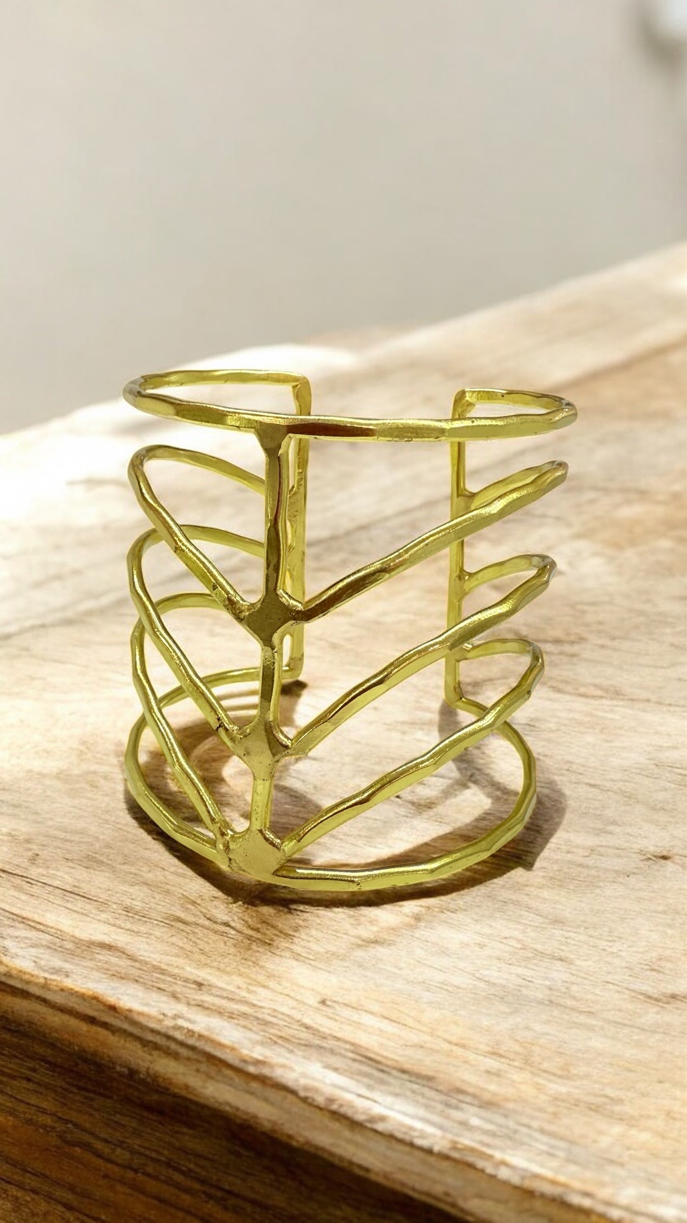 Exotic Brass Cuff- B16