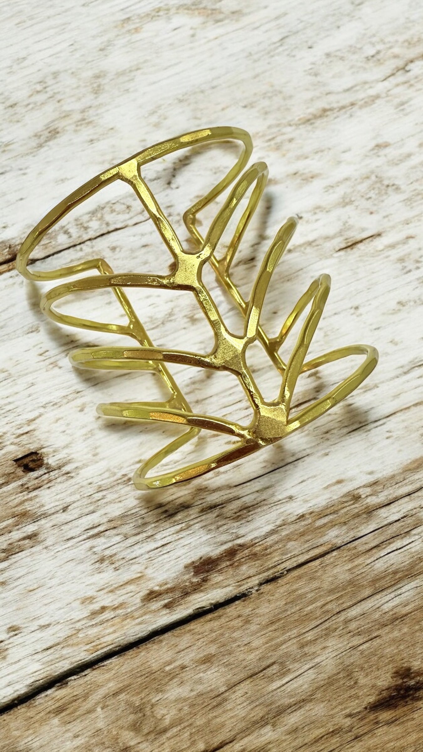 Exotic Brass Cuff- B16
