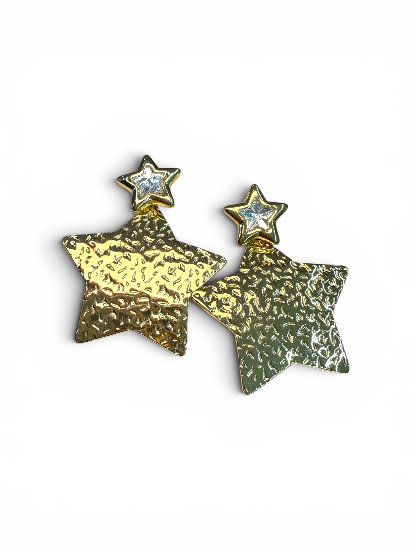 Stars Steel Earrings- S219