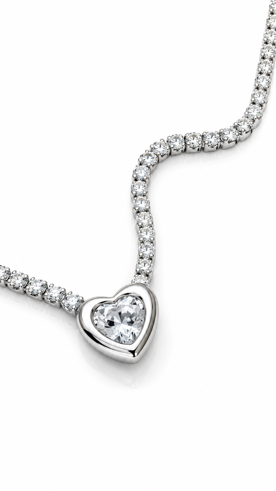 Glam Heart Necklace- S221