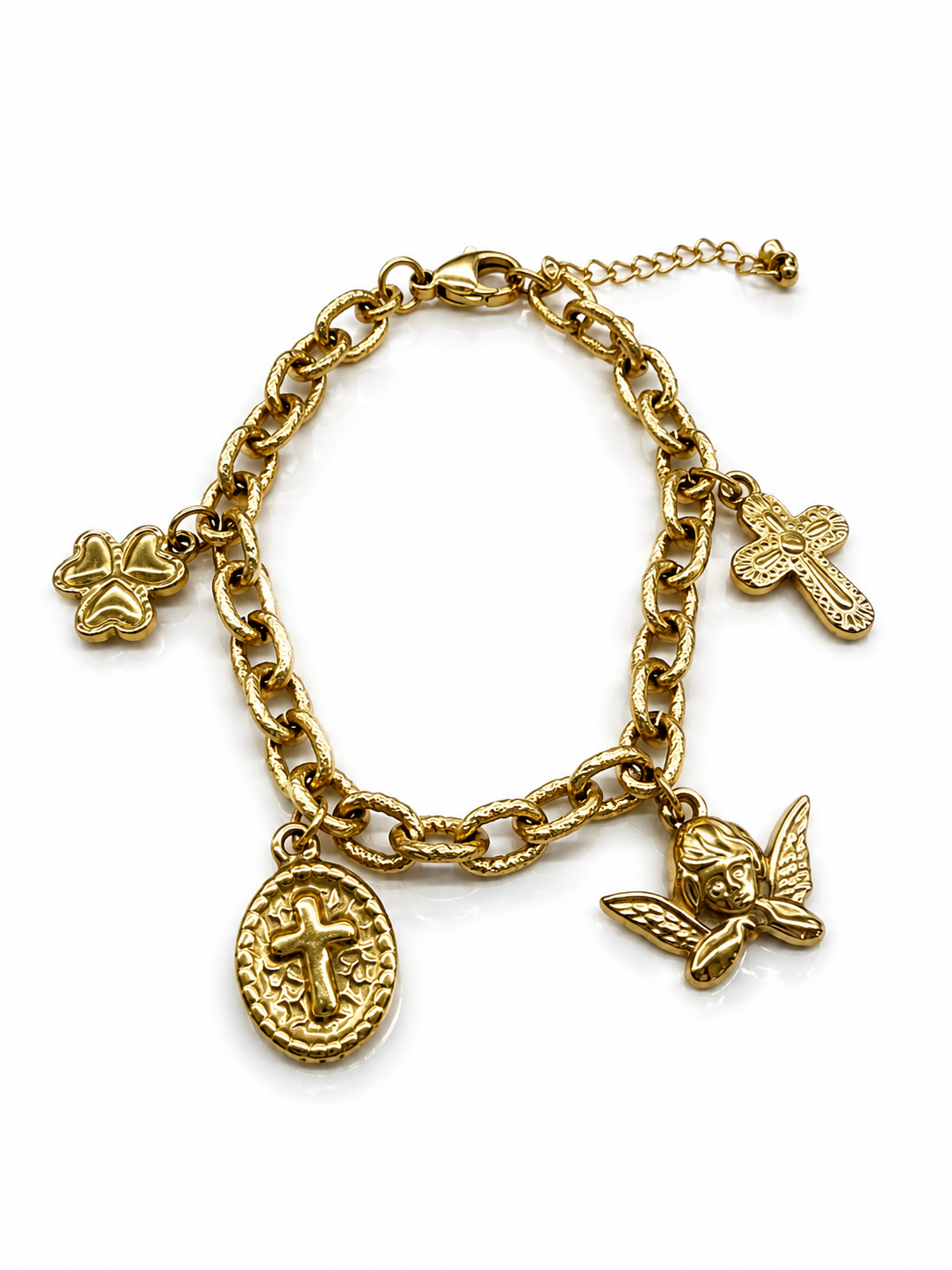 Faith Steel Bracelet- S60