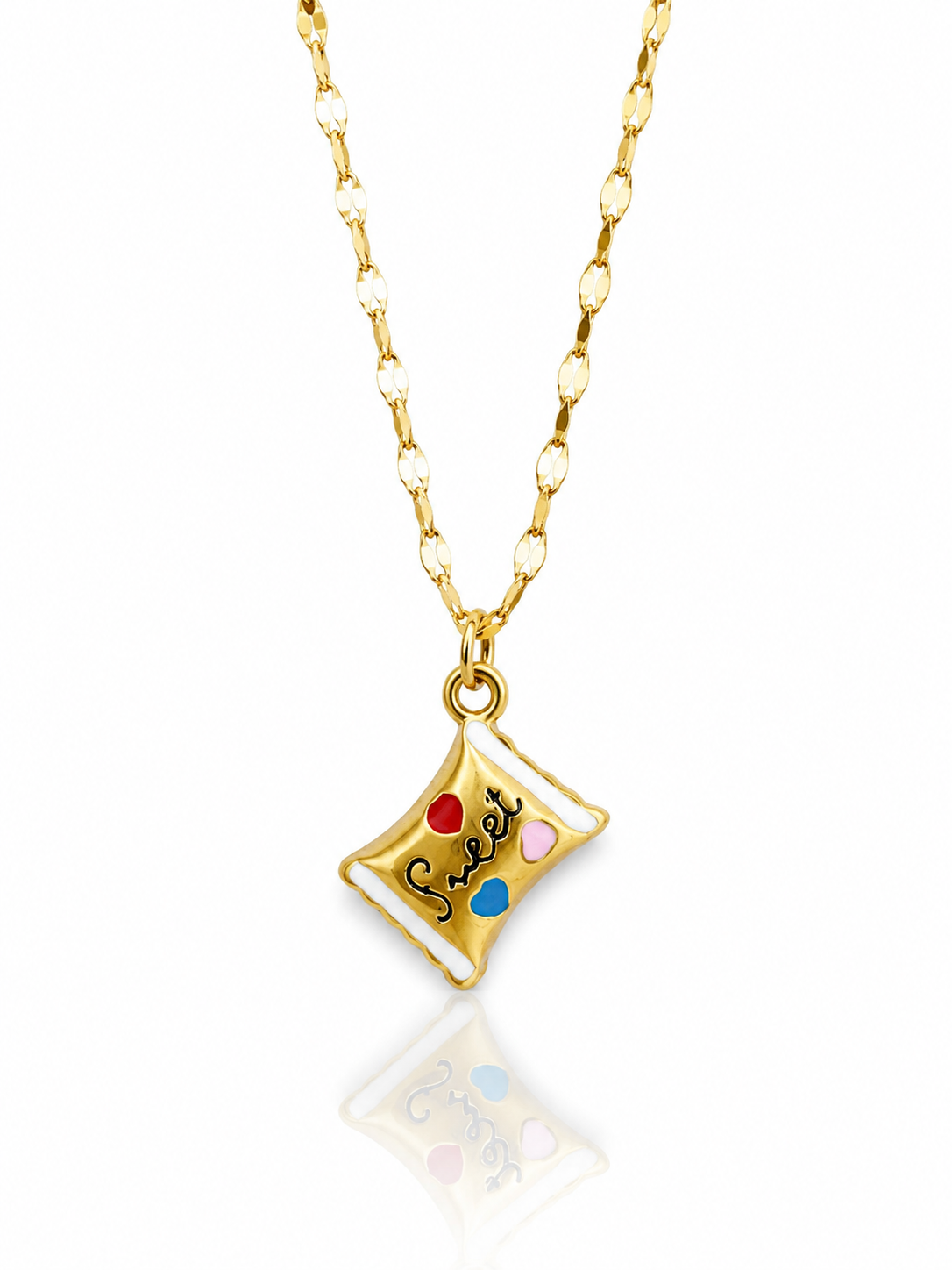 Sweet Candy Steel Necklace-S112