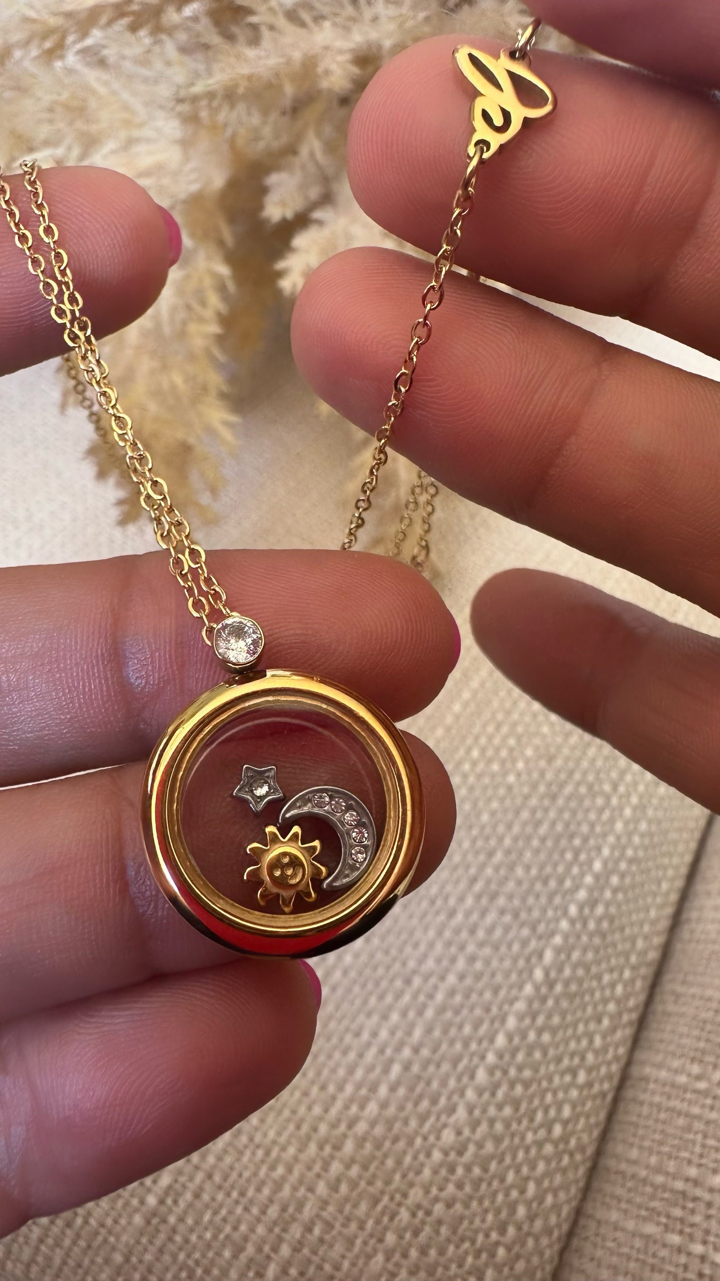 Universe Steel Necklace-S42