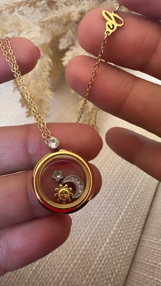 Universe Steel Necklace-S42