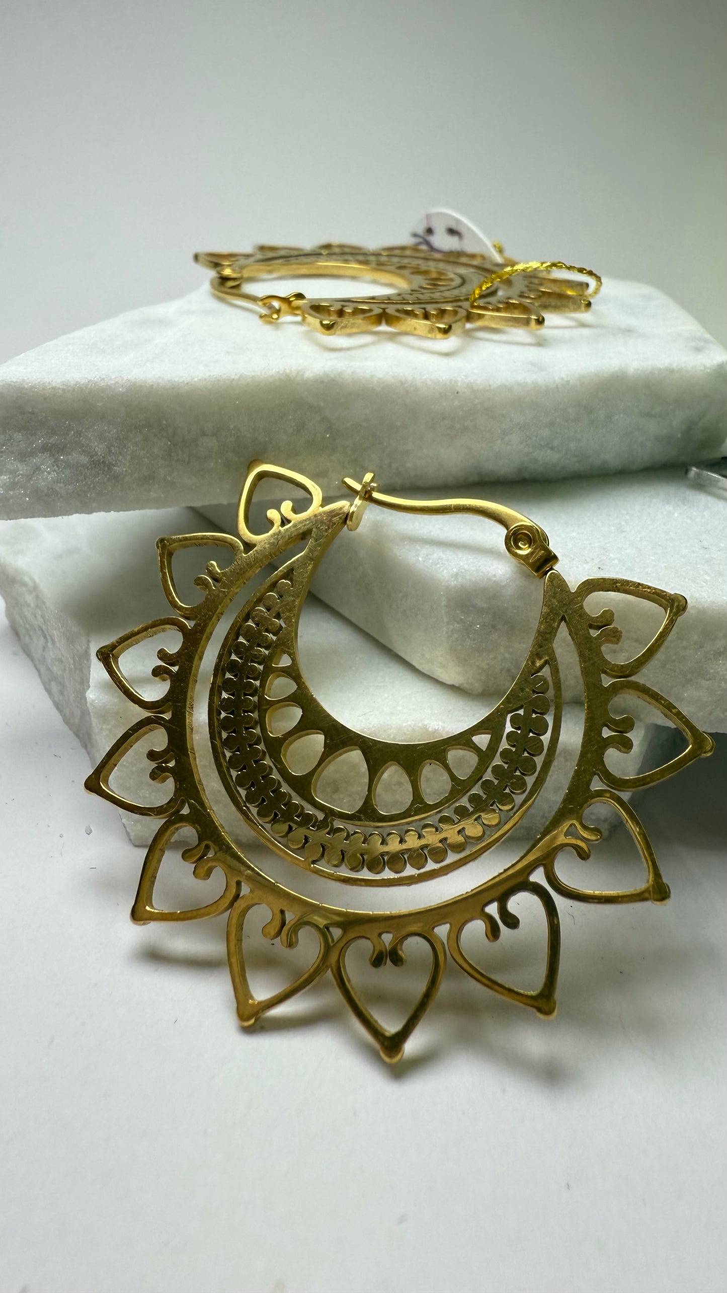Tribal Hoops Earrings- S123