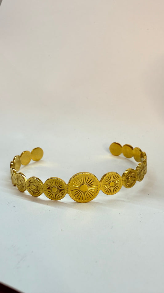 Aura Steel Bangle- S19