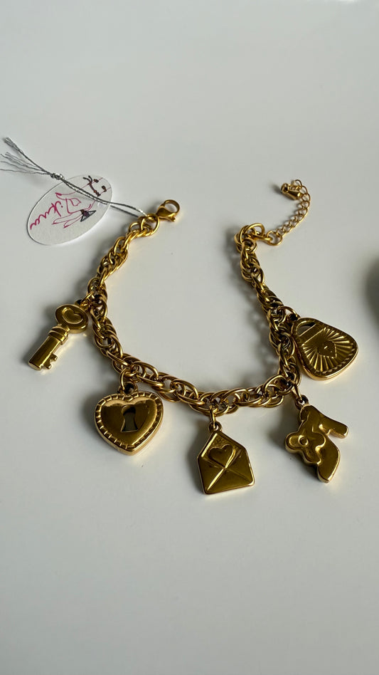 Cokette Charms Bracelet