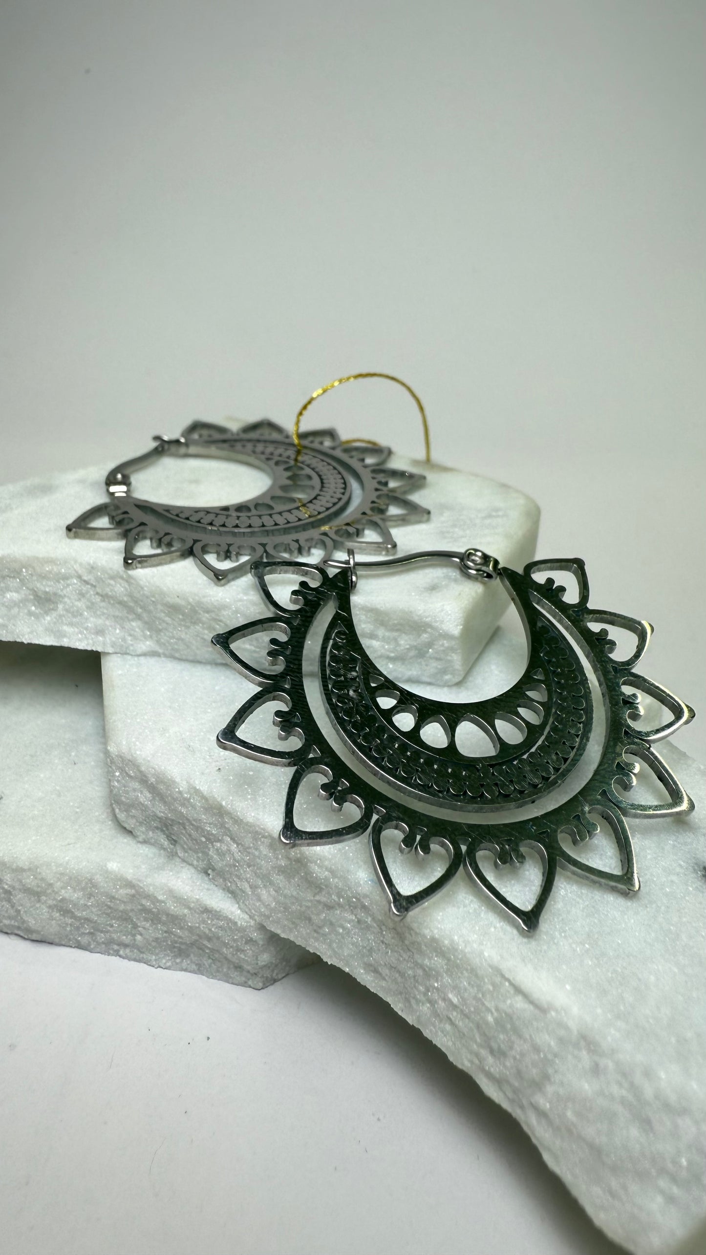 Tribal Hoops Earrings- S123