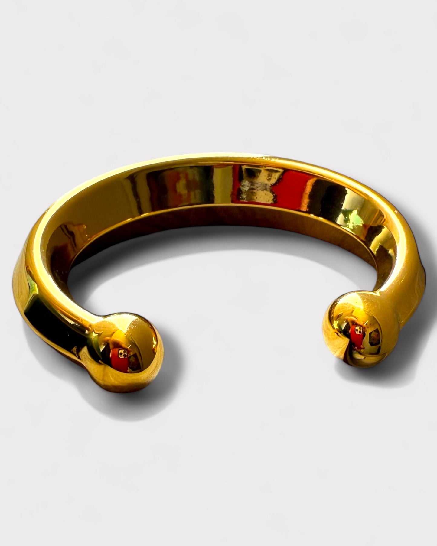 Extra Chunky Steel Bangle- S525