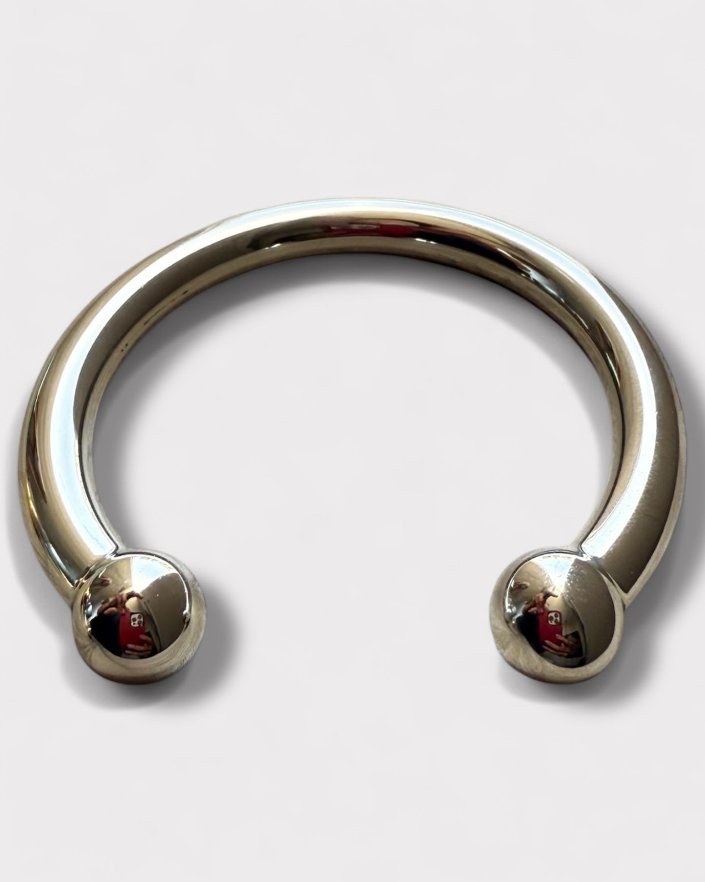 Chunky Steel Bangle-S524