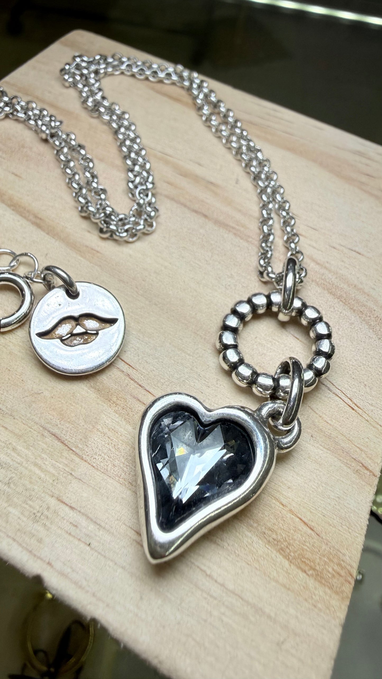 Heart Necklace- L122