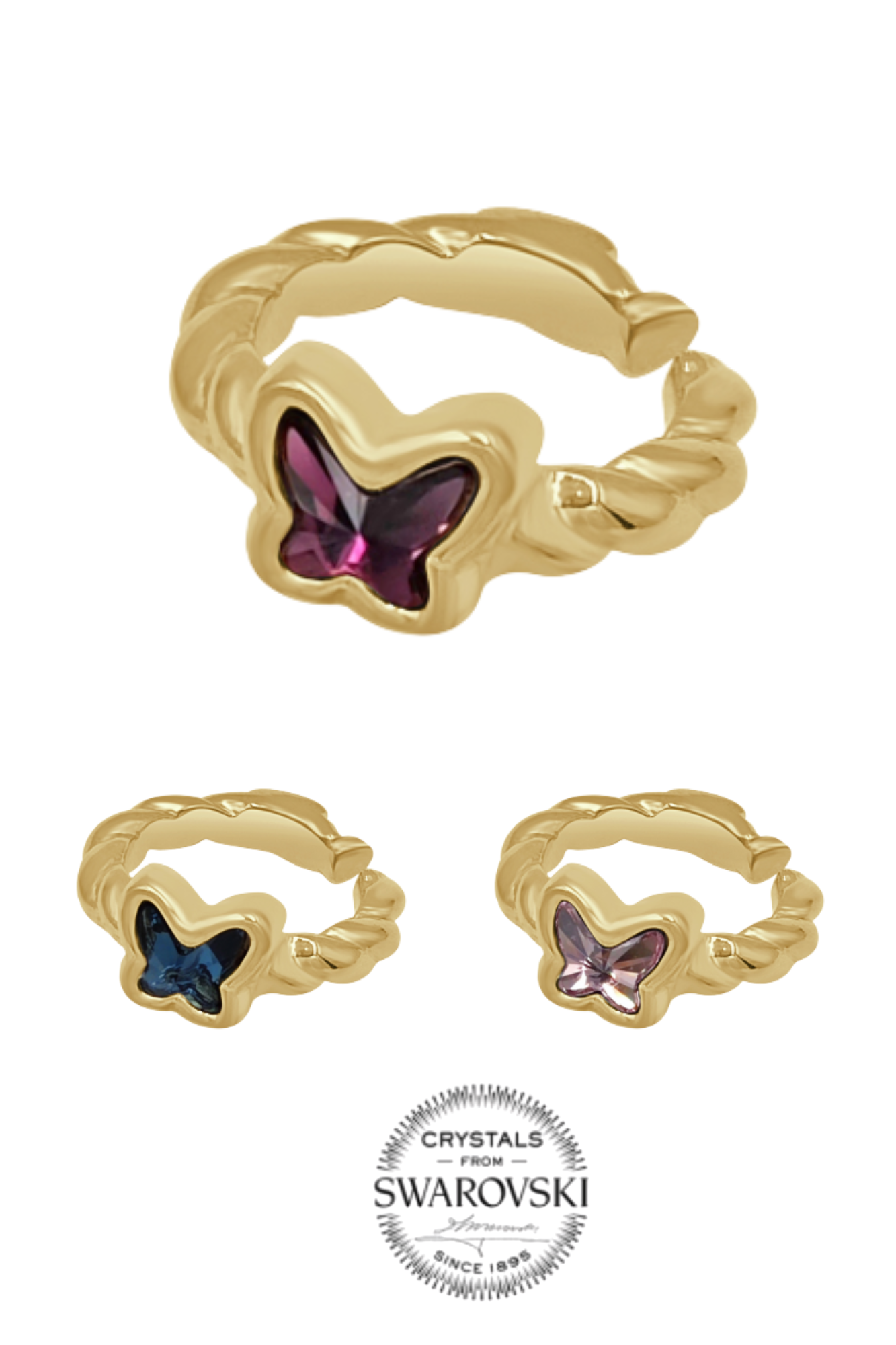 Butterfly Ring- L89