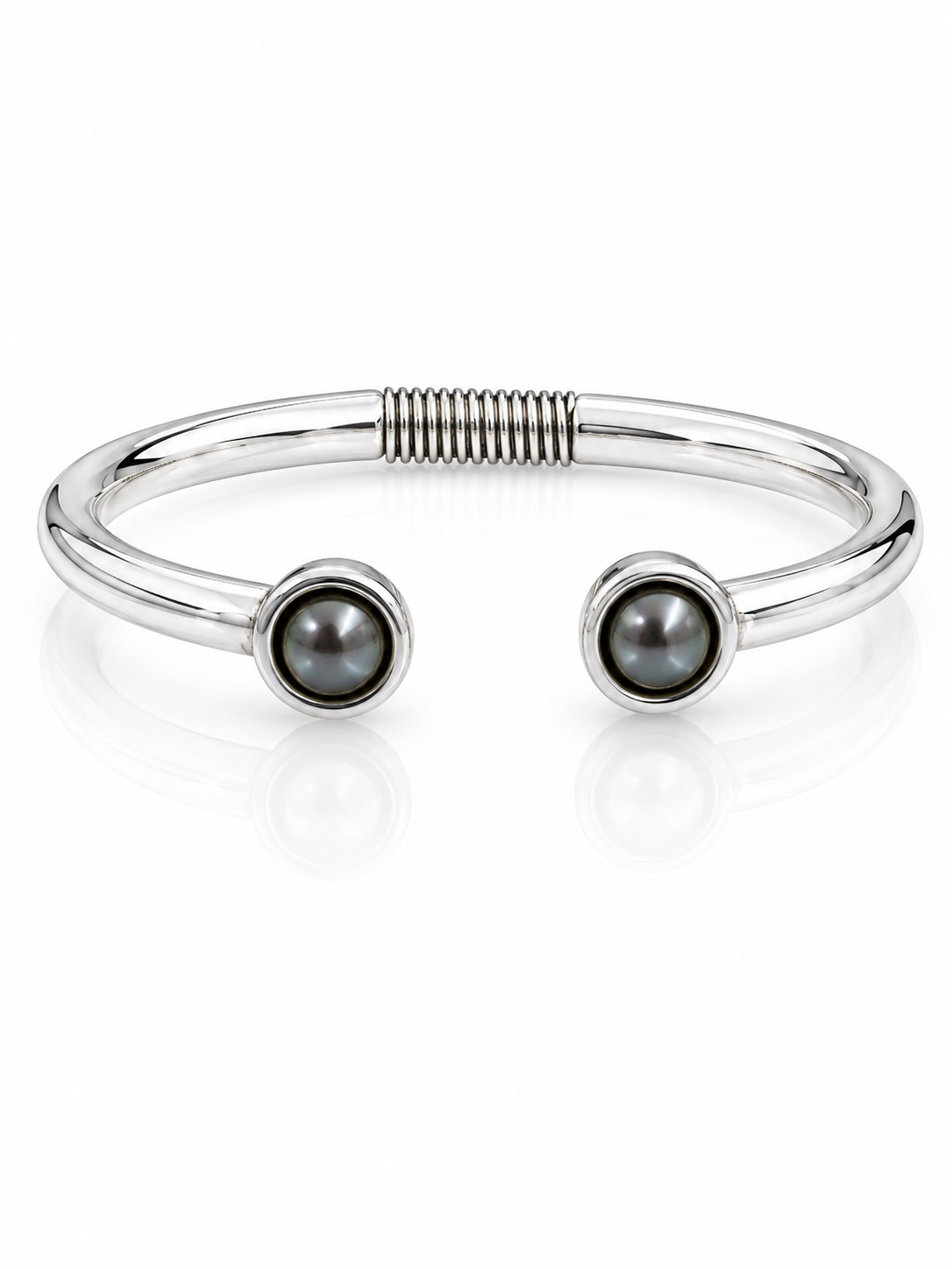 Double Pearl Bangle L110