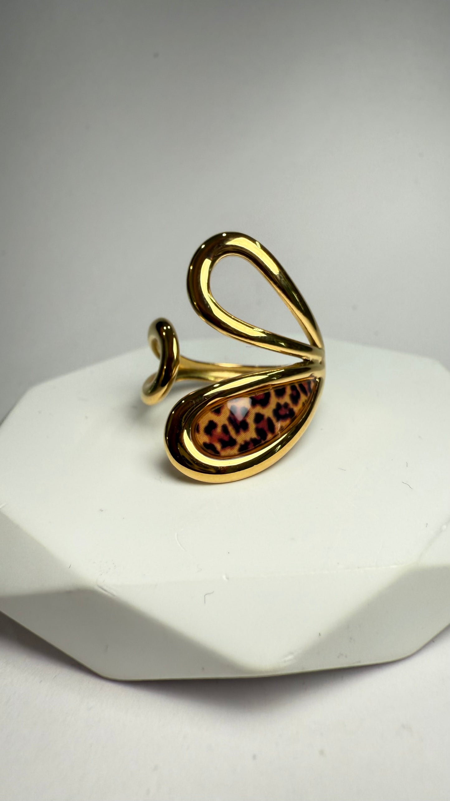 Animal Print Ring- S05