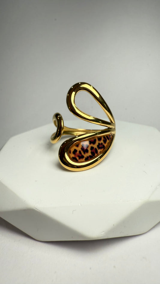 Animal Print Ring- S05