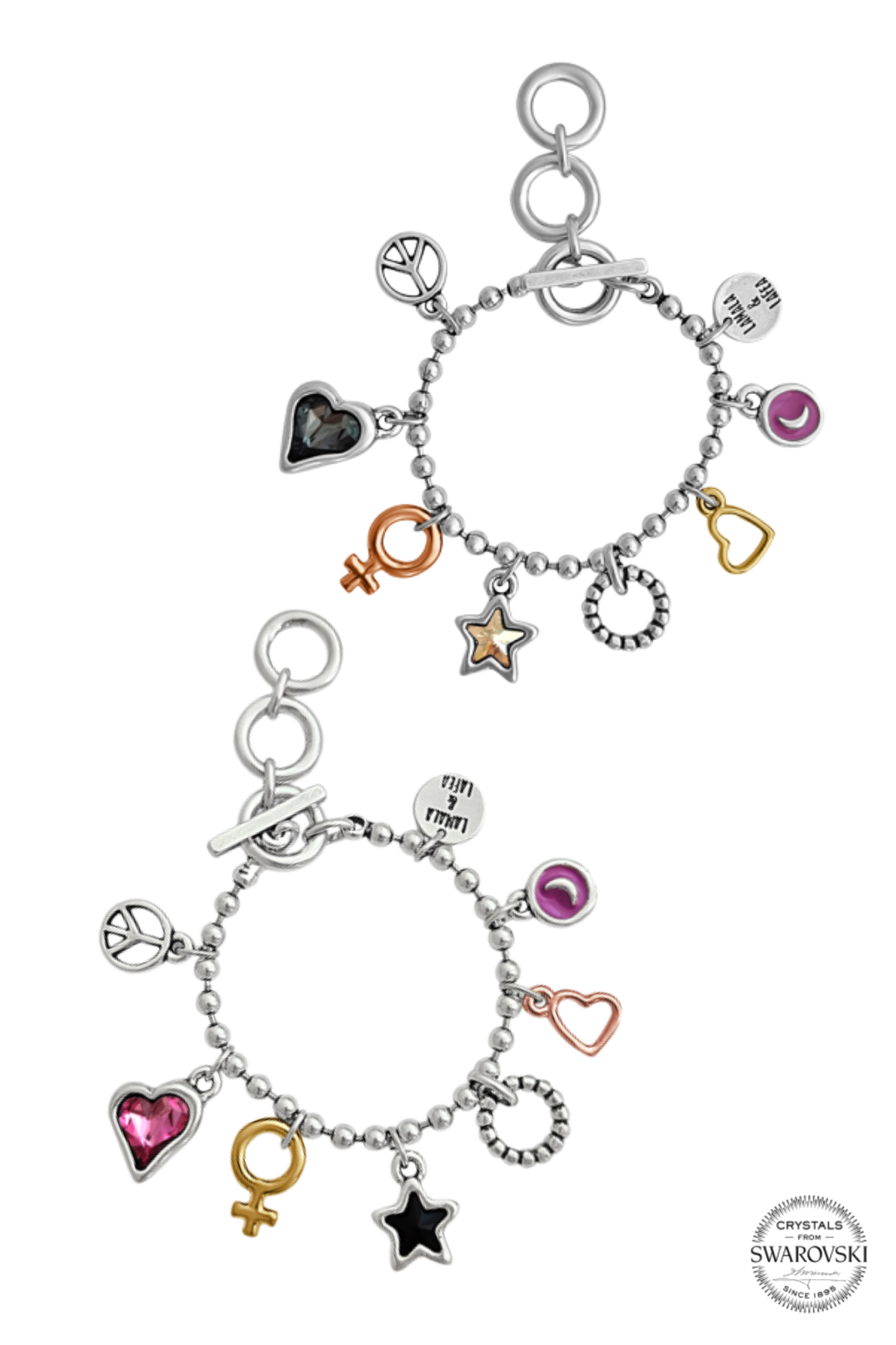 Stars and Hearts Charms- L31