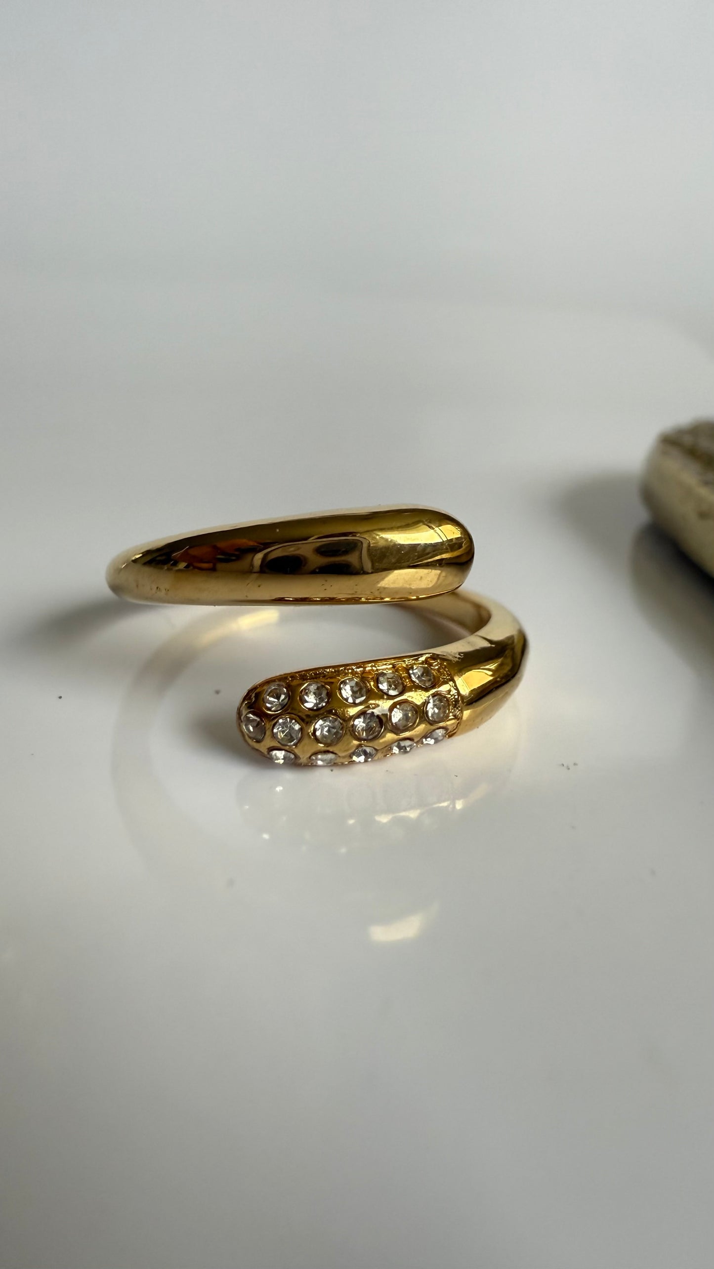 Delicate Steel Ring