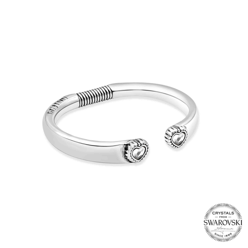 Two Hearts Bangle- L11