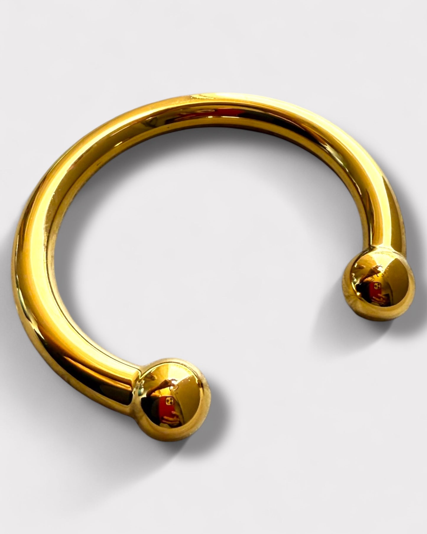 Chunky Steel Bangle-S524