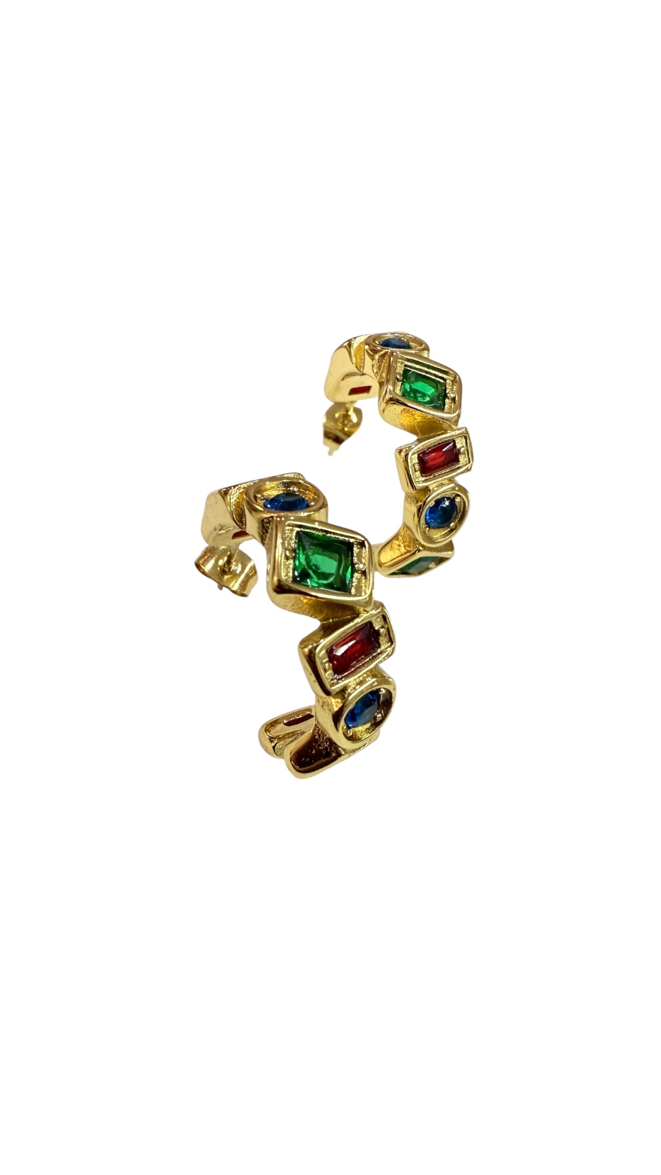 Colors Hoops Earrings- S430