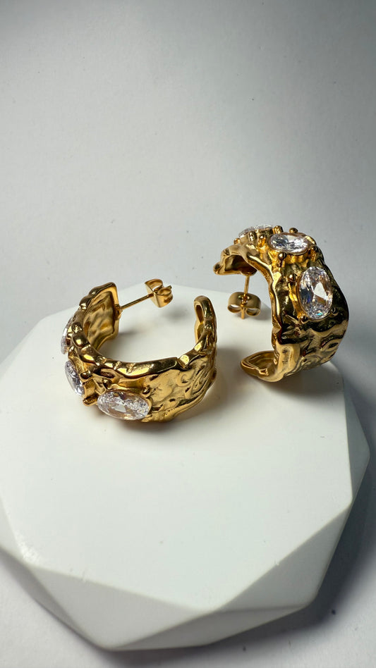 Pretty Steel Hoops- S811