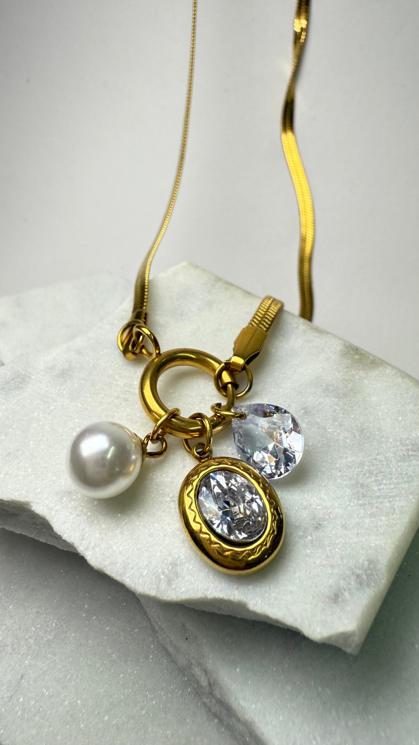 Steel Necklace- S201